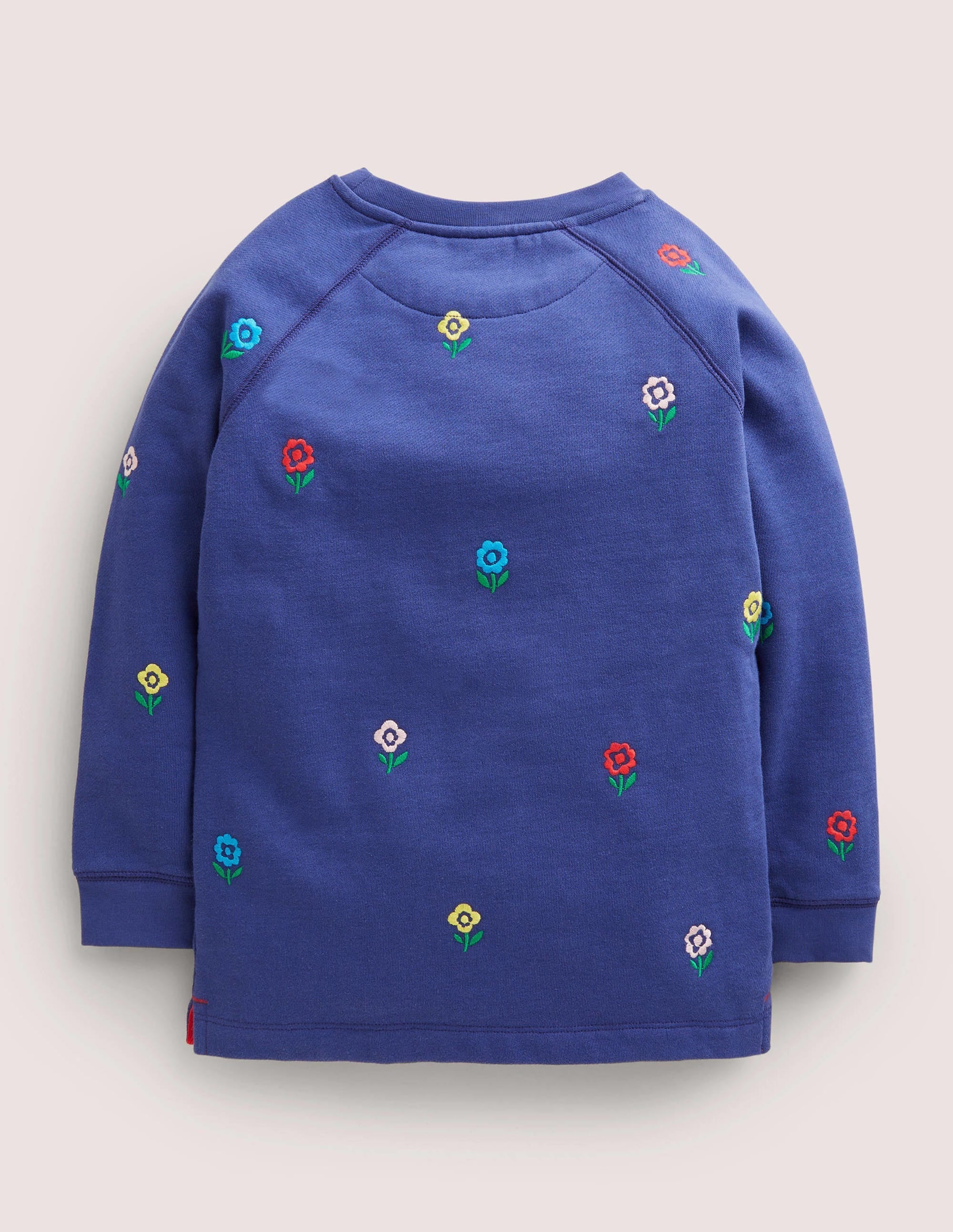 Sweatshirt Tunic-Starboard Blue Flowers - Image 2