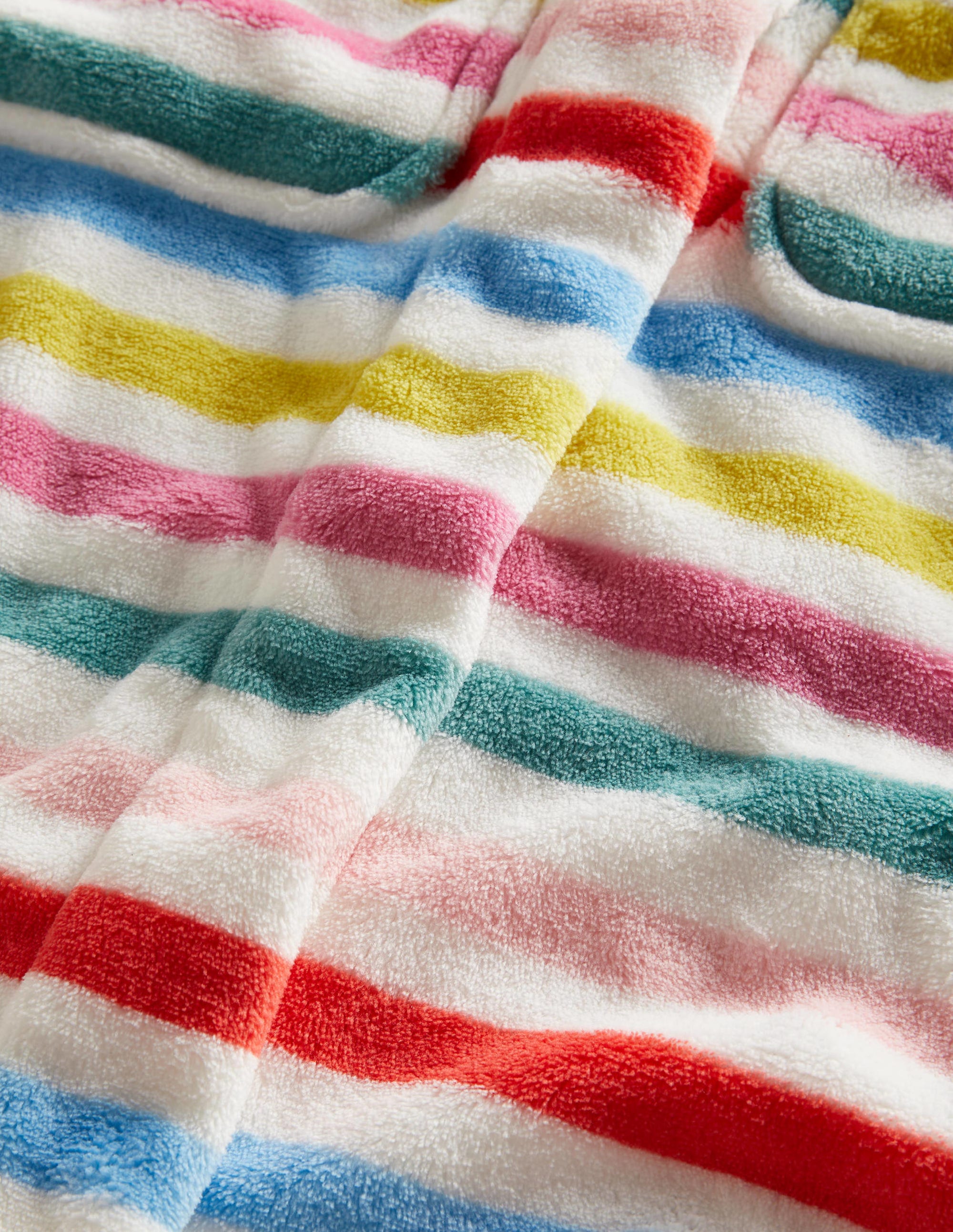 Dressing Gown-Multi Rainbow Stripe - Image 3