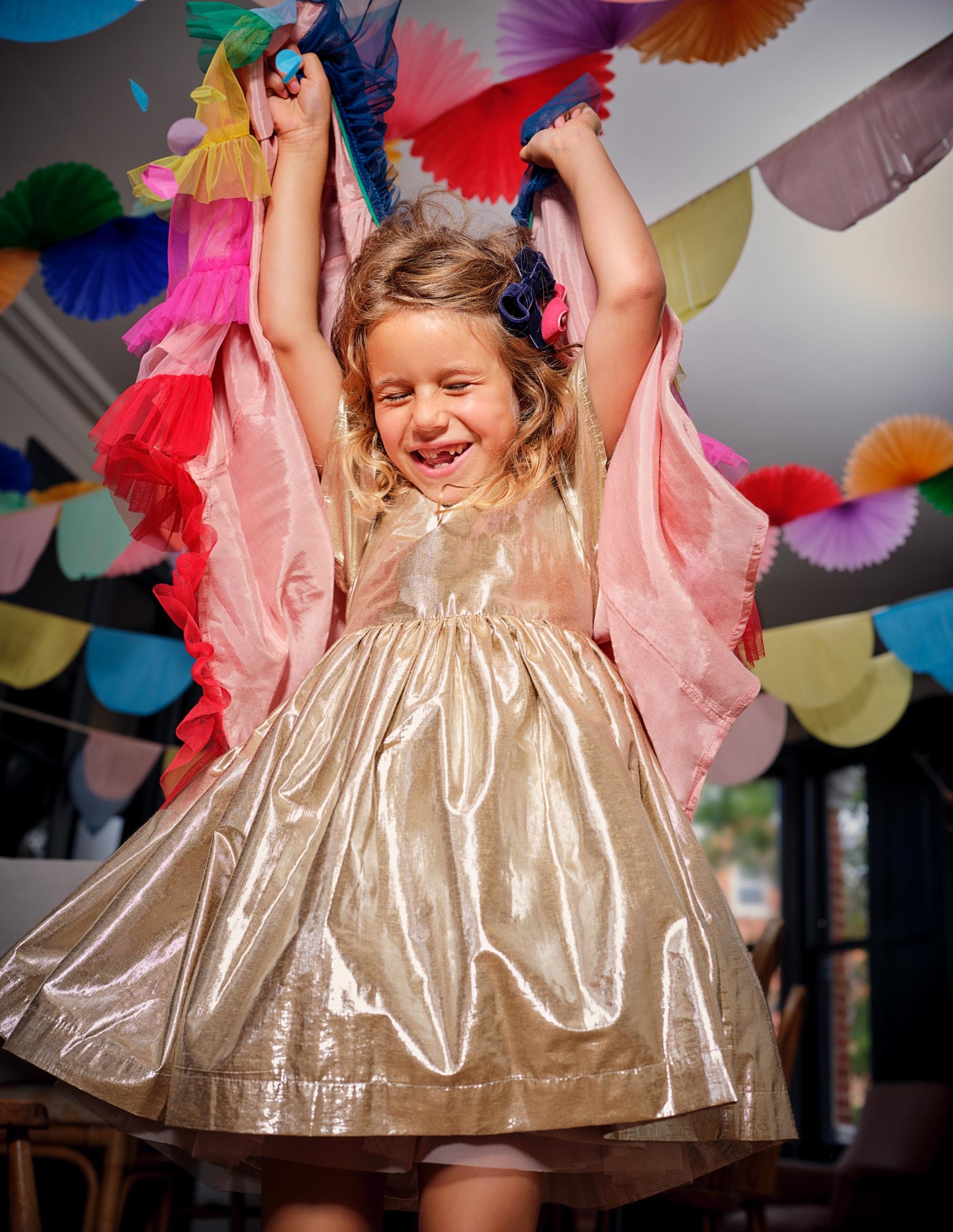 Tulle Cape-Multi Raonbow - Image 6