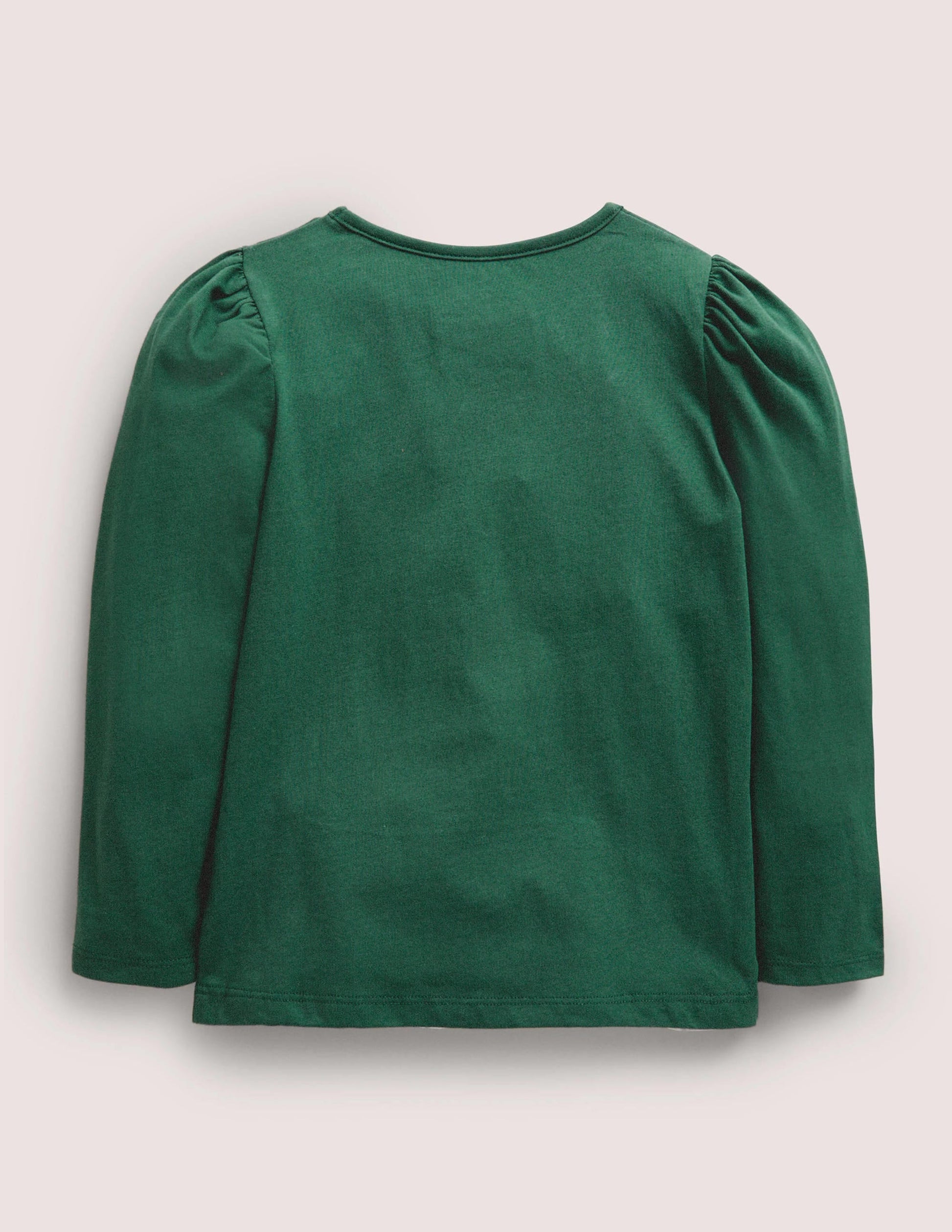 Magical Appliqué T-shirt-Trekking Green Princess-2