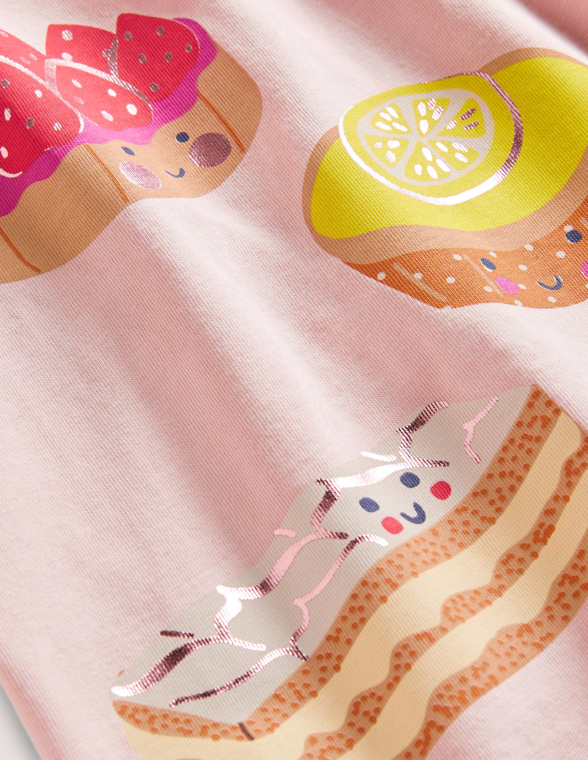 Long-Sleeved Logo Top-Provence Dusty Pink Cakes - Image 3