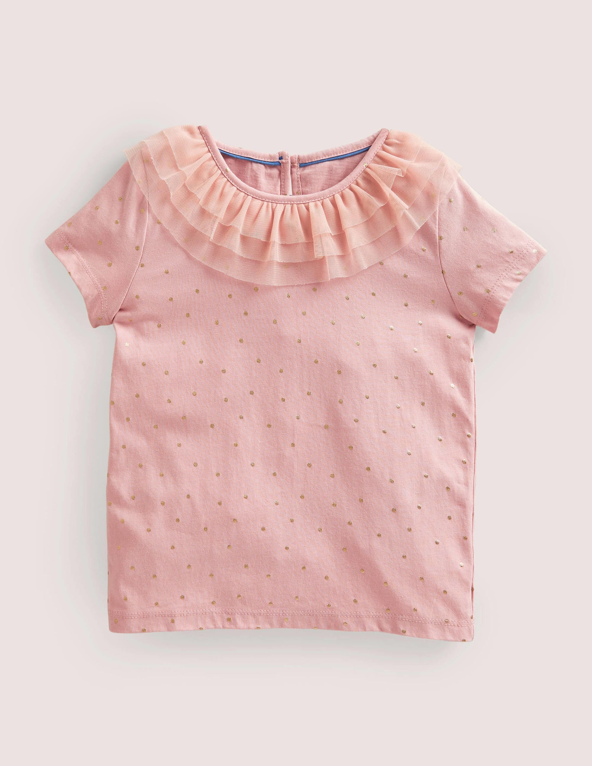 Tulle Jersey Top-Provence Dusty Pink - Image 1