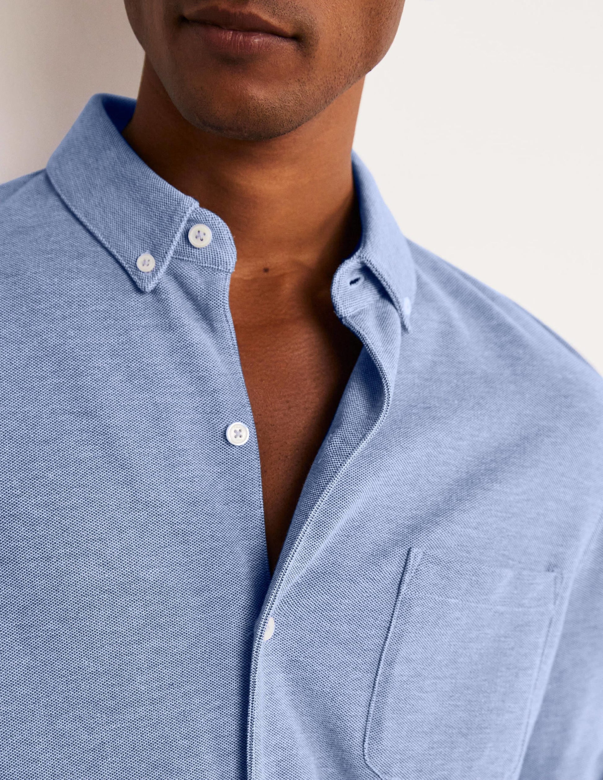 Button Down Piqué Shirt-Oxford Duke-2
