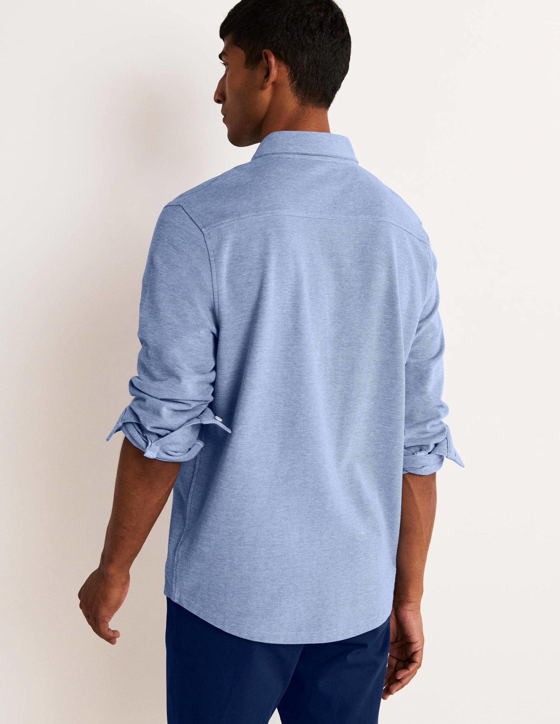 Button Down Piqué Shirt-Oxford Duke-3