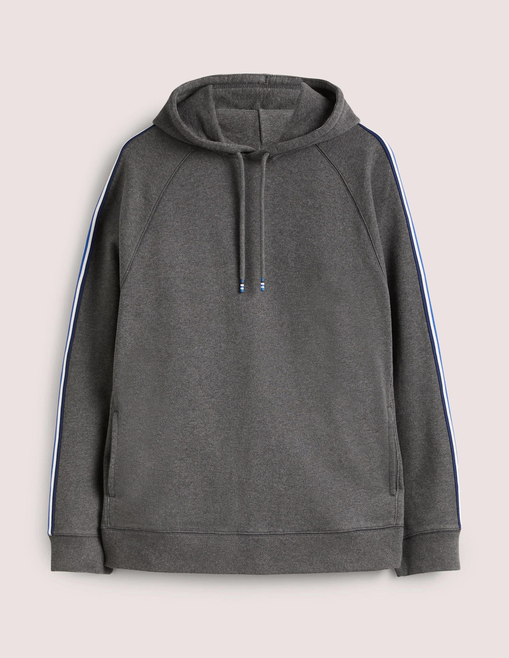 Irvine Hoodie-Charcoal Marl Multi Stripe-6