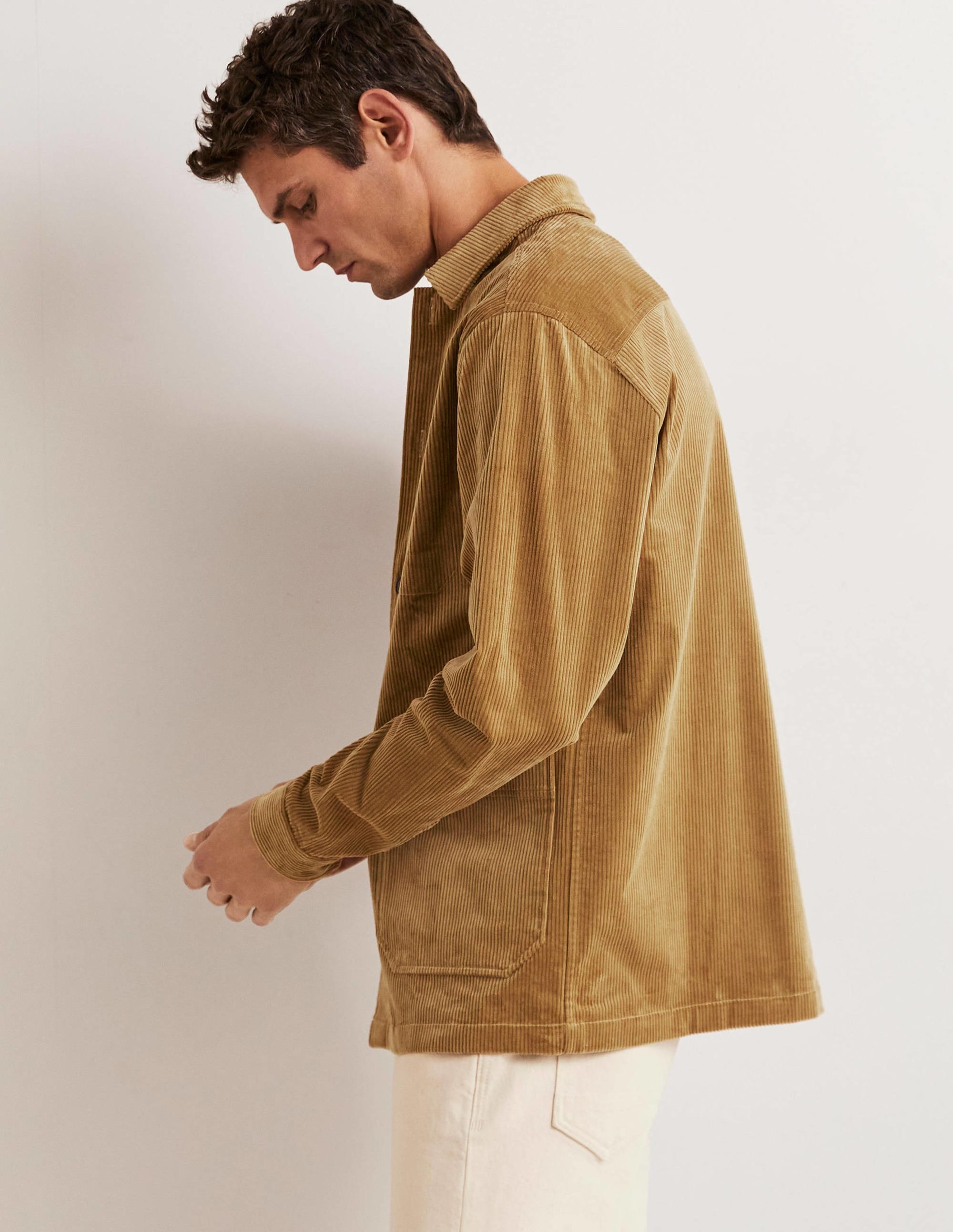 Chunky Cord Shacket-Sand - Image 9