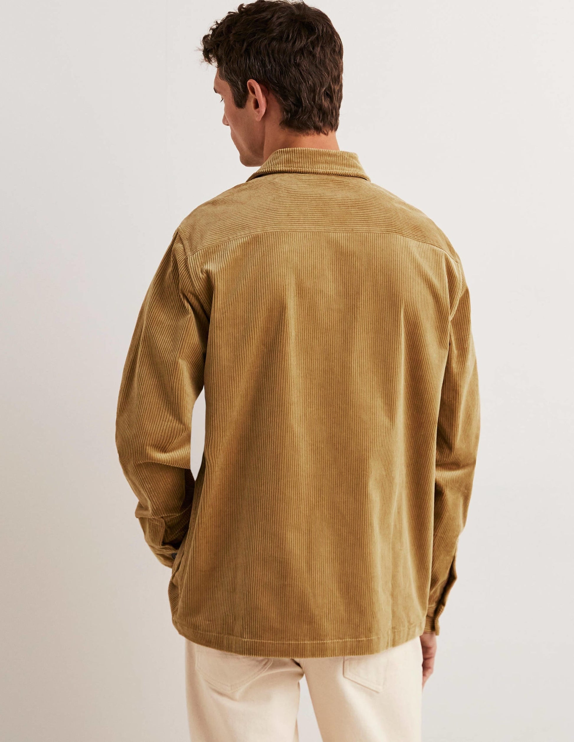 Chunky Cord Shacket-Sand-3