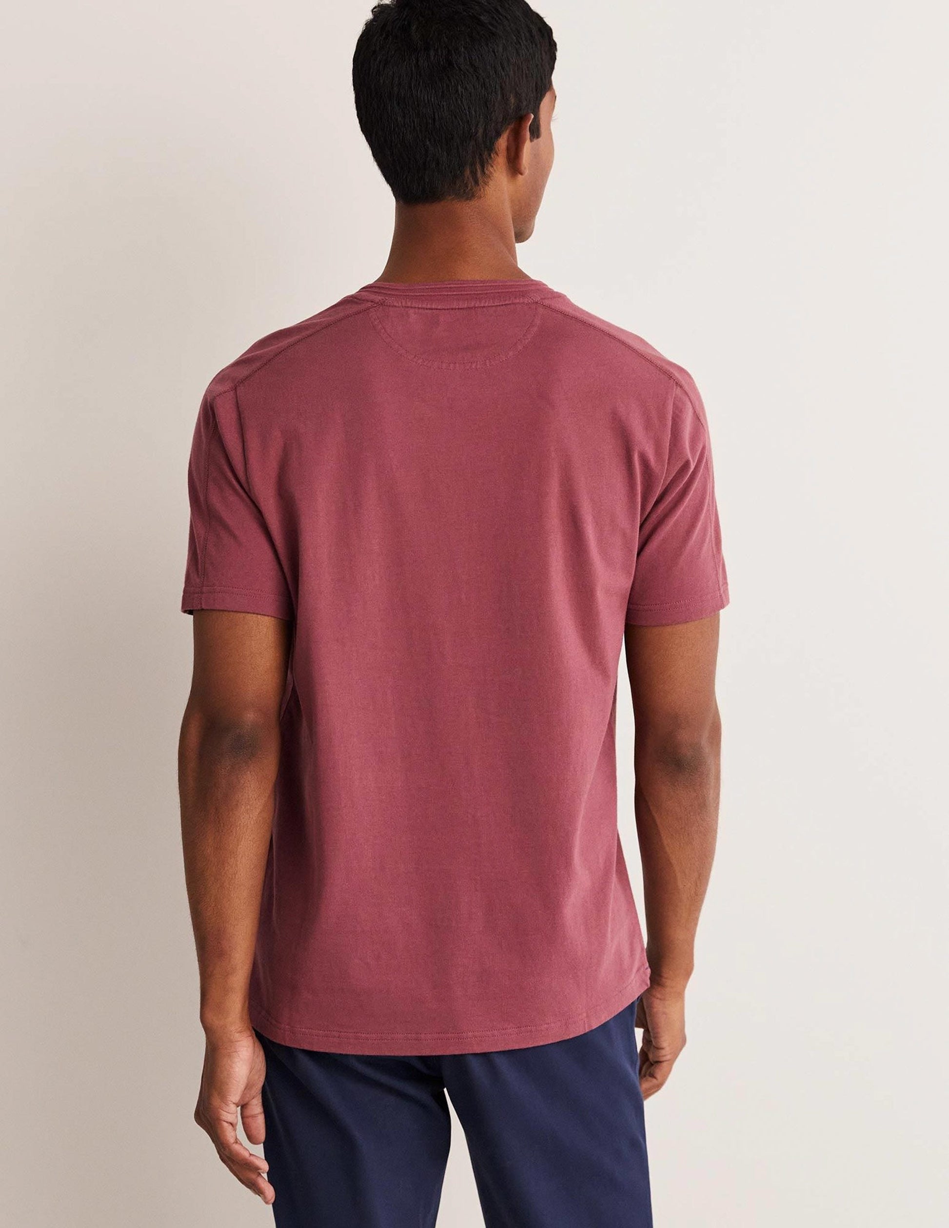 Short Sleeve Henley-Berry Smoothie-8