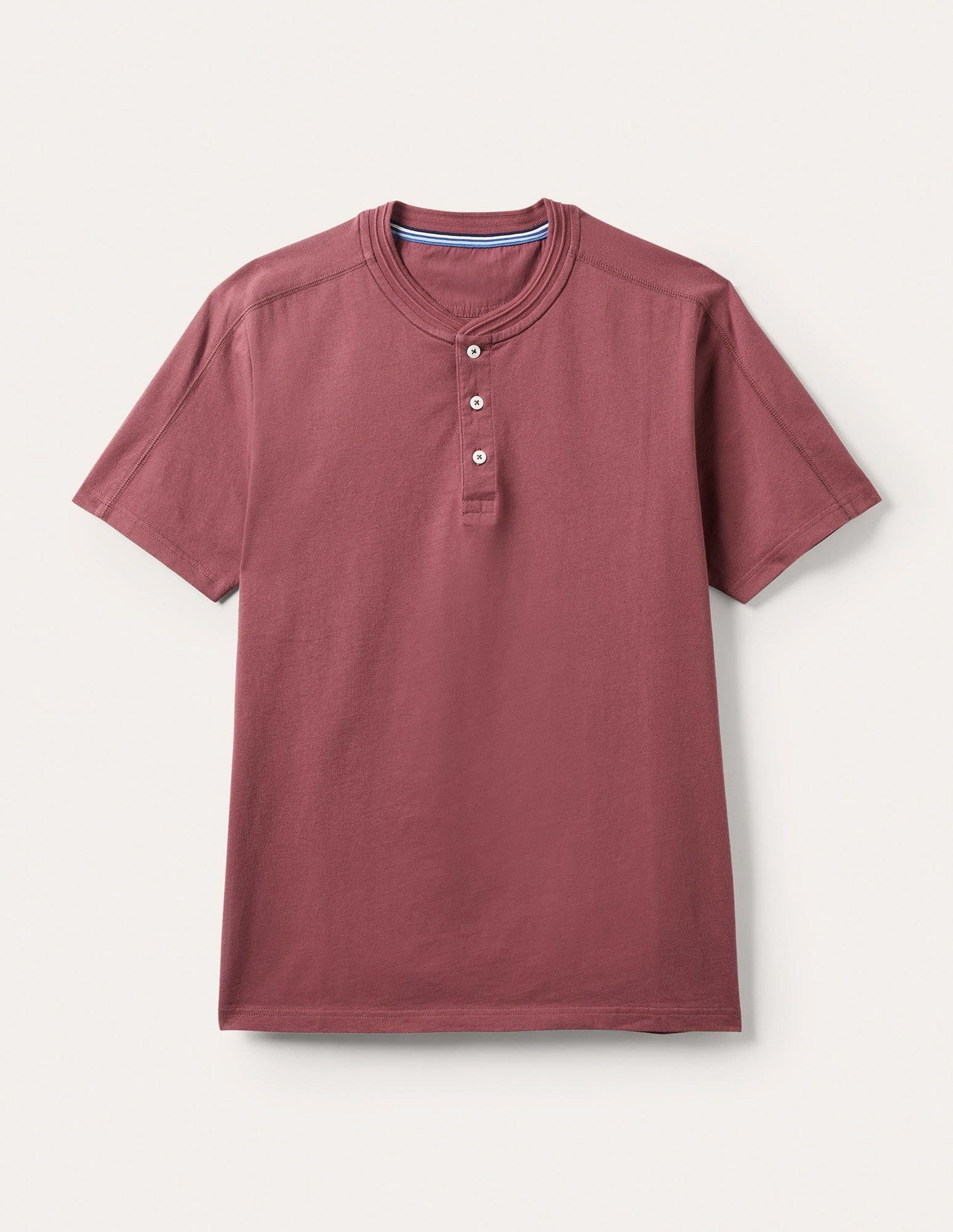 Short Sleeve Henley-Berry Smoothie-12