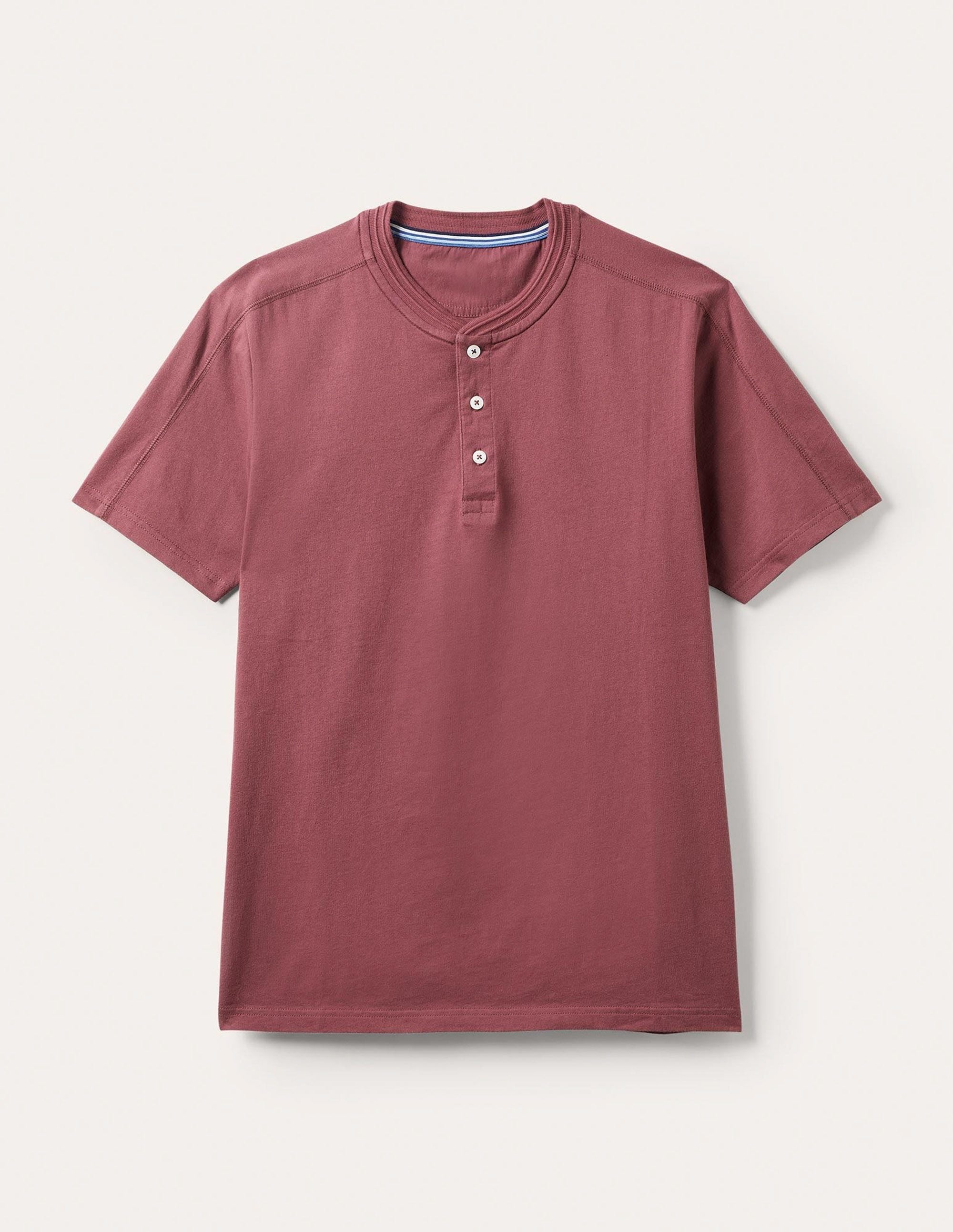 Short Sleeve Henley-Berry Smoothie - Image 12