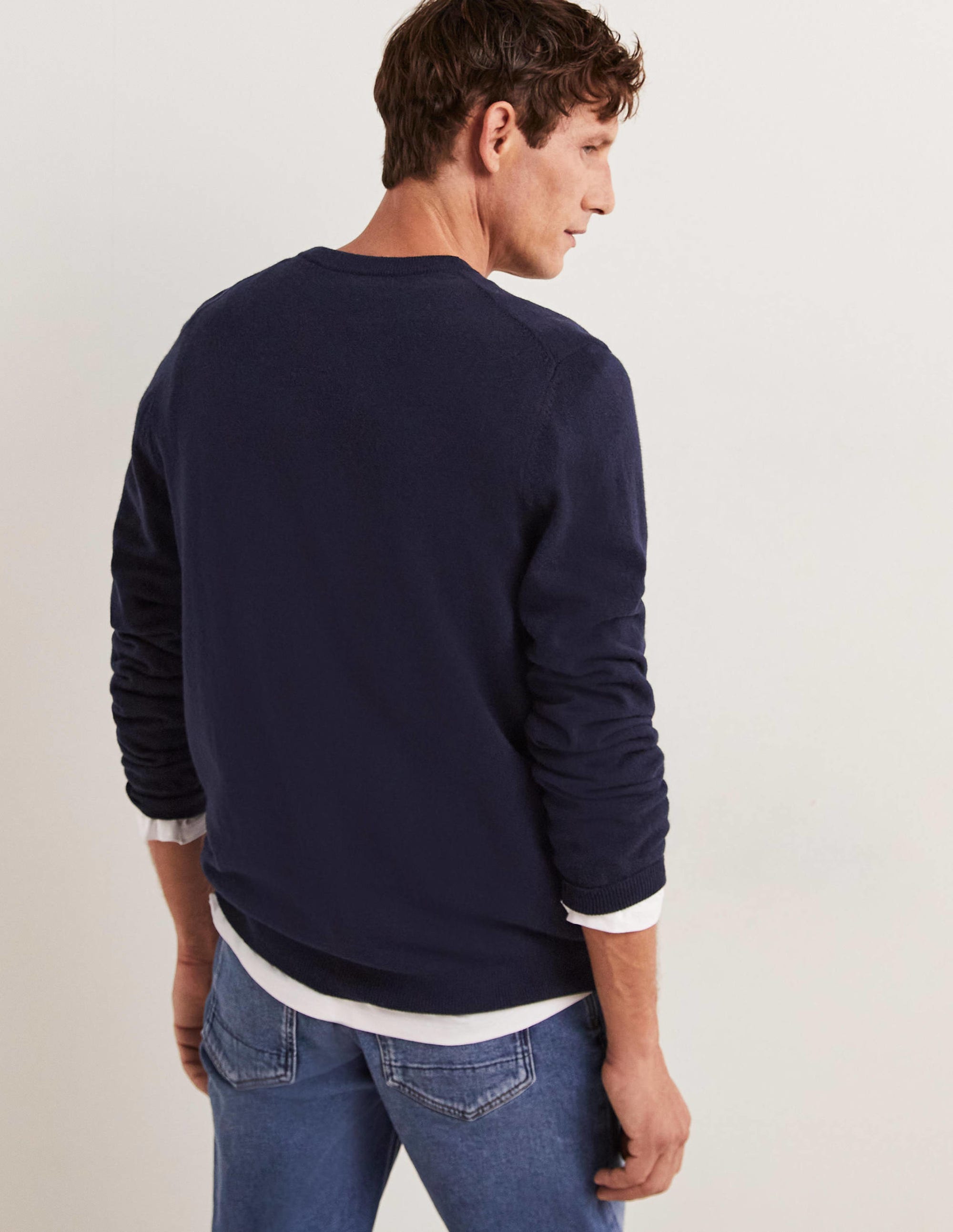 Lambswool Crew Neck-Rainbow Whippet - Image 7