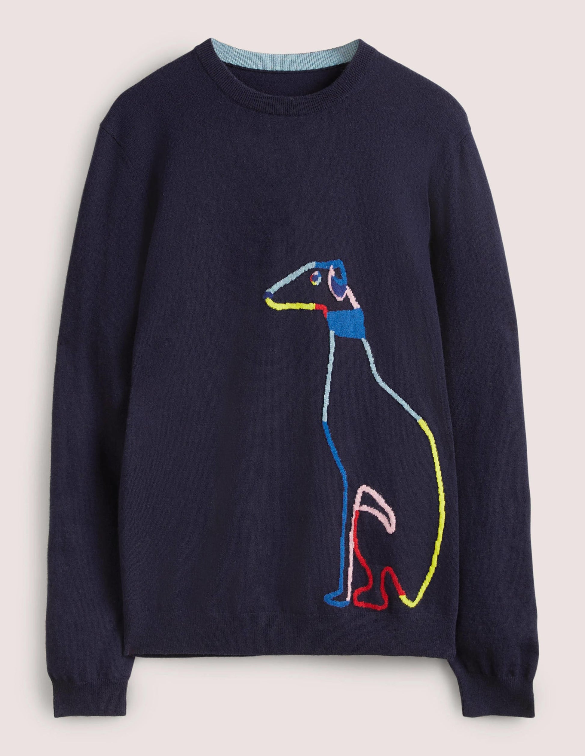Lambswool Crew Neck-Rainbow Whippet-10
