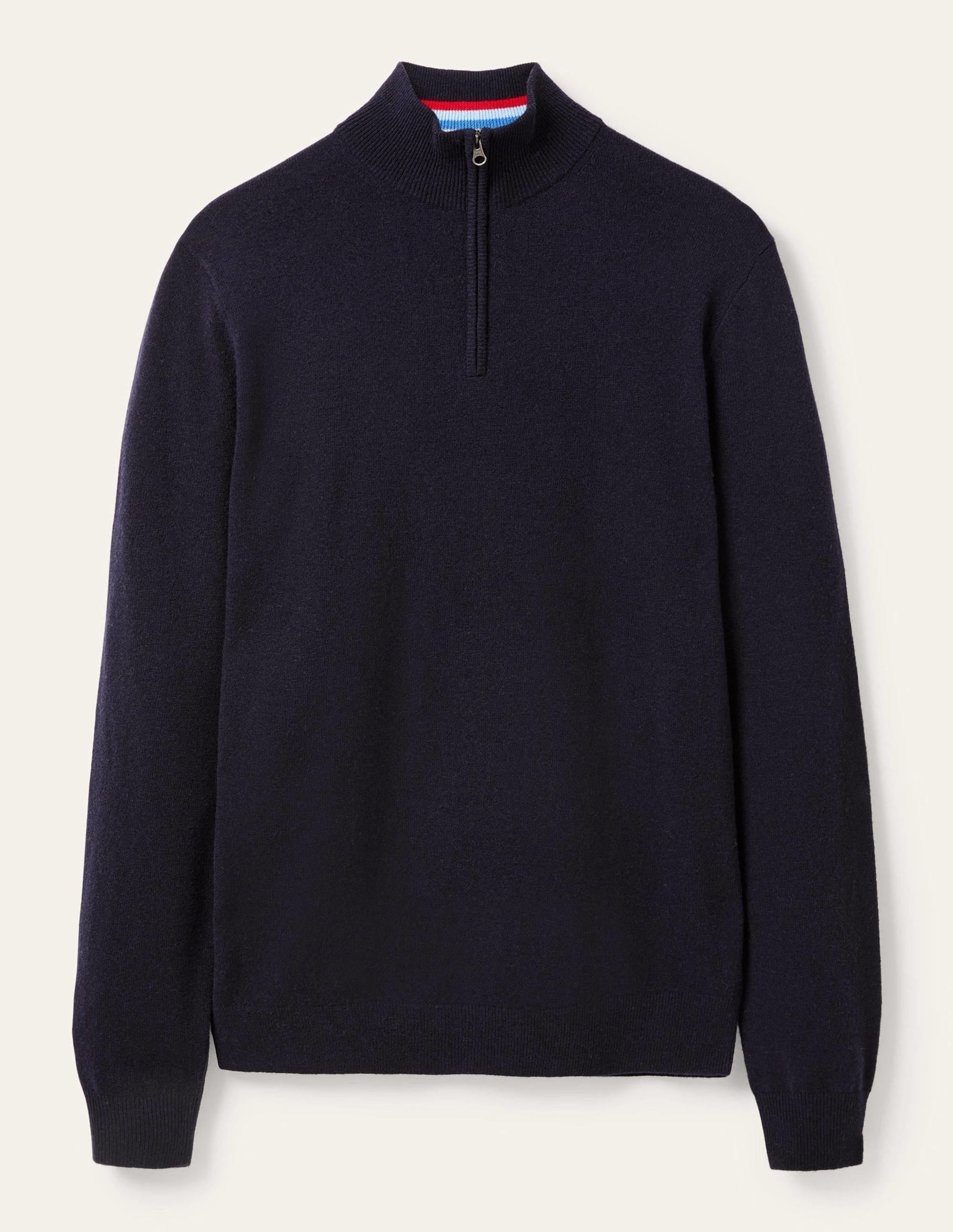 Lambswool Half-Zip-Navy-6