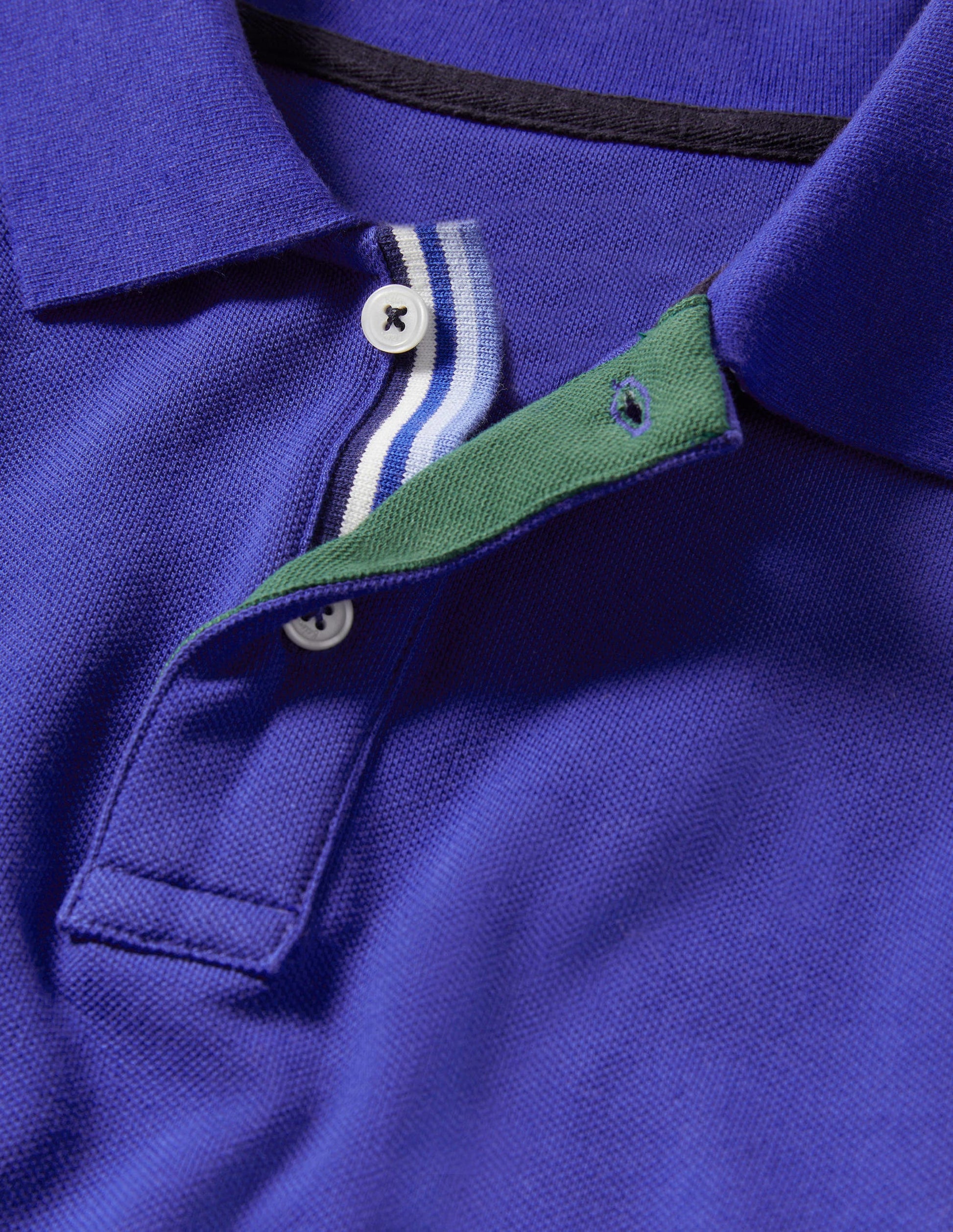 Piqué Polo Shirt-Regal Blue-9