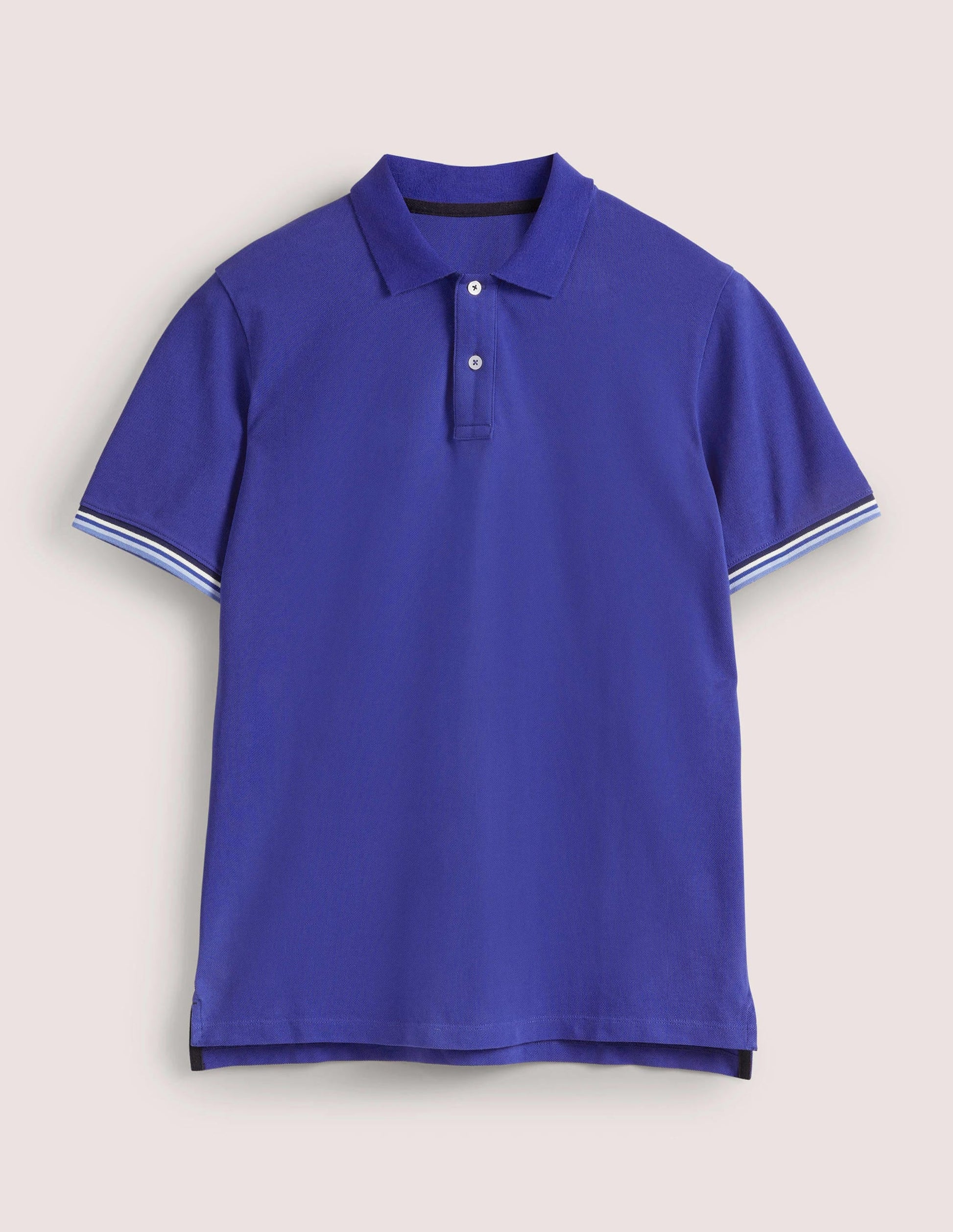 Piqué Polo Shirt-Regal Blue-10