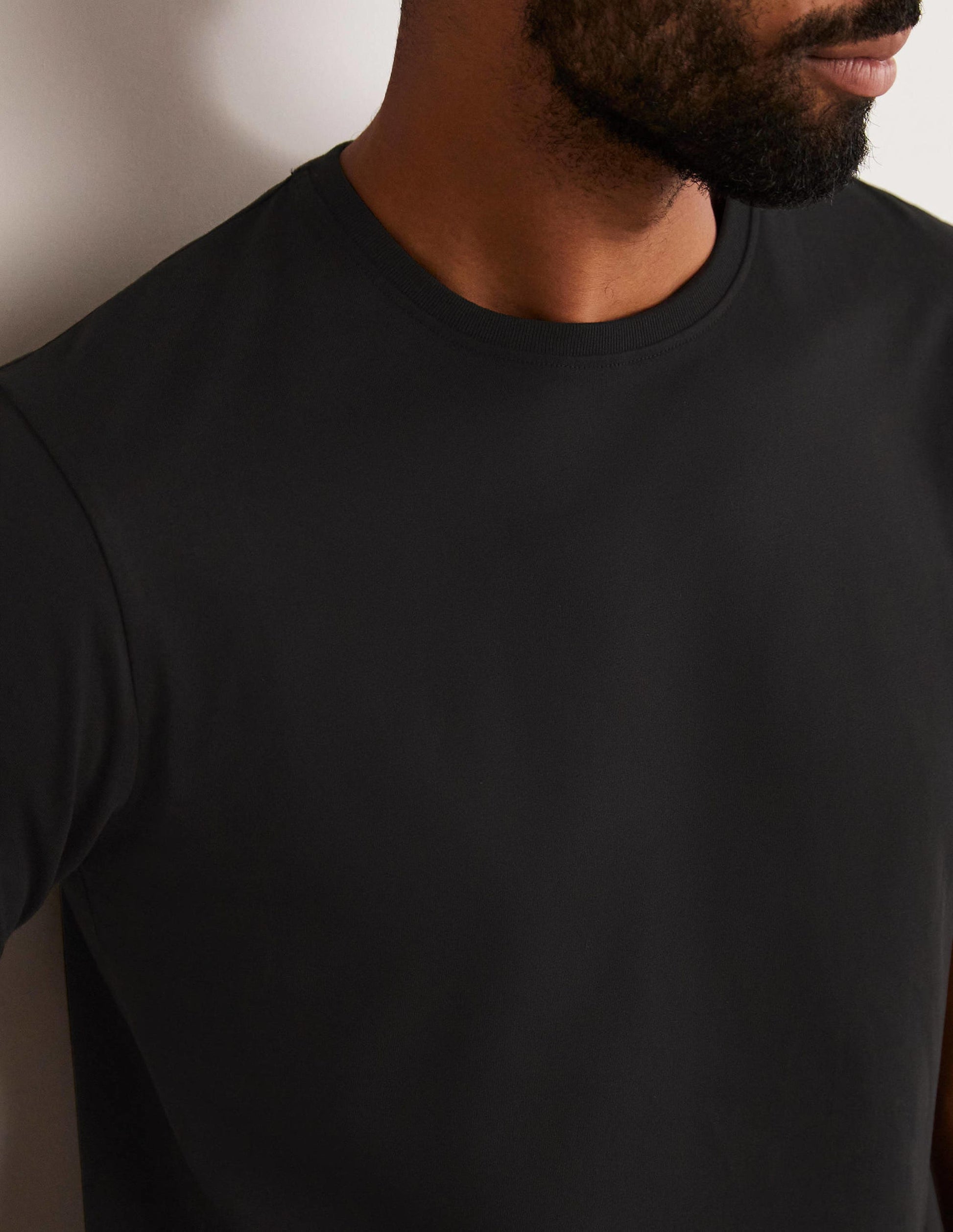 Classic Cotton T-shirt-Black-2