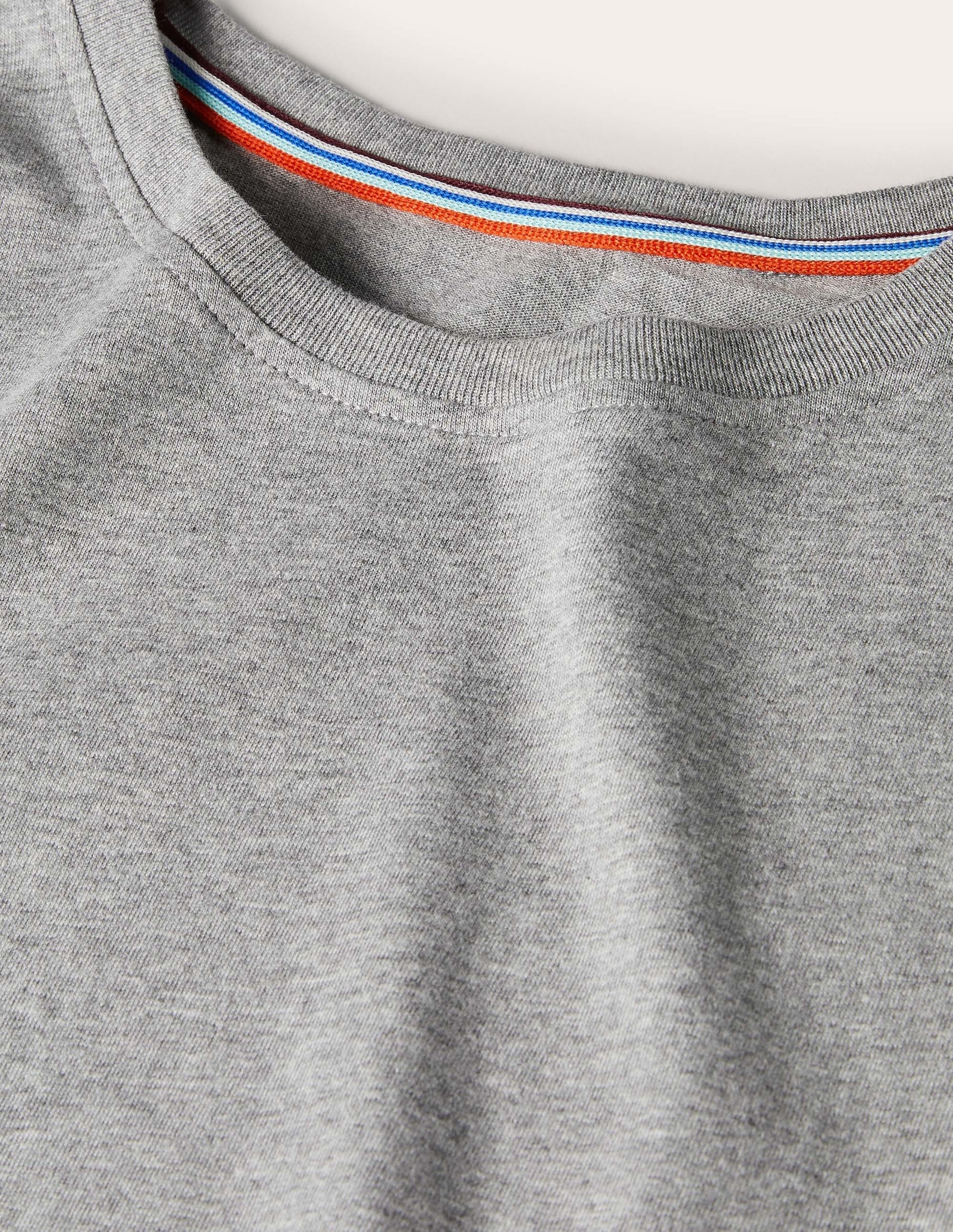 Classic Cotton T-shirt-Grey Marl-6