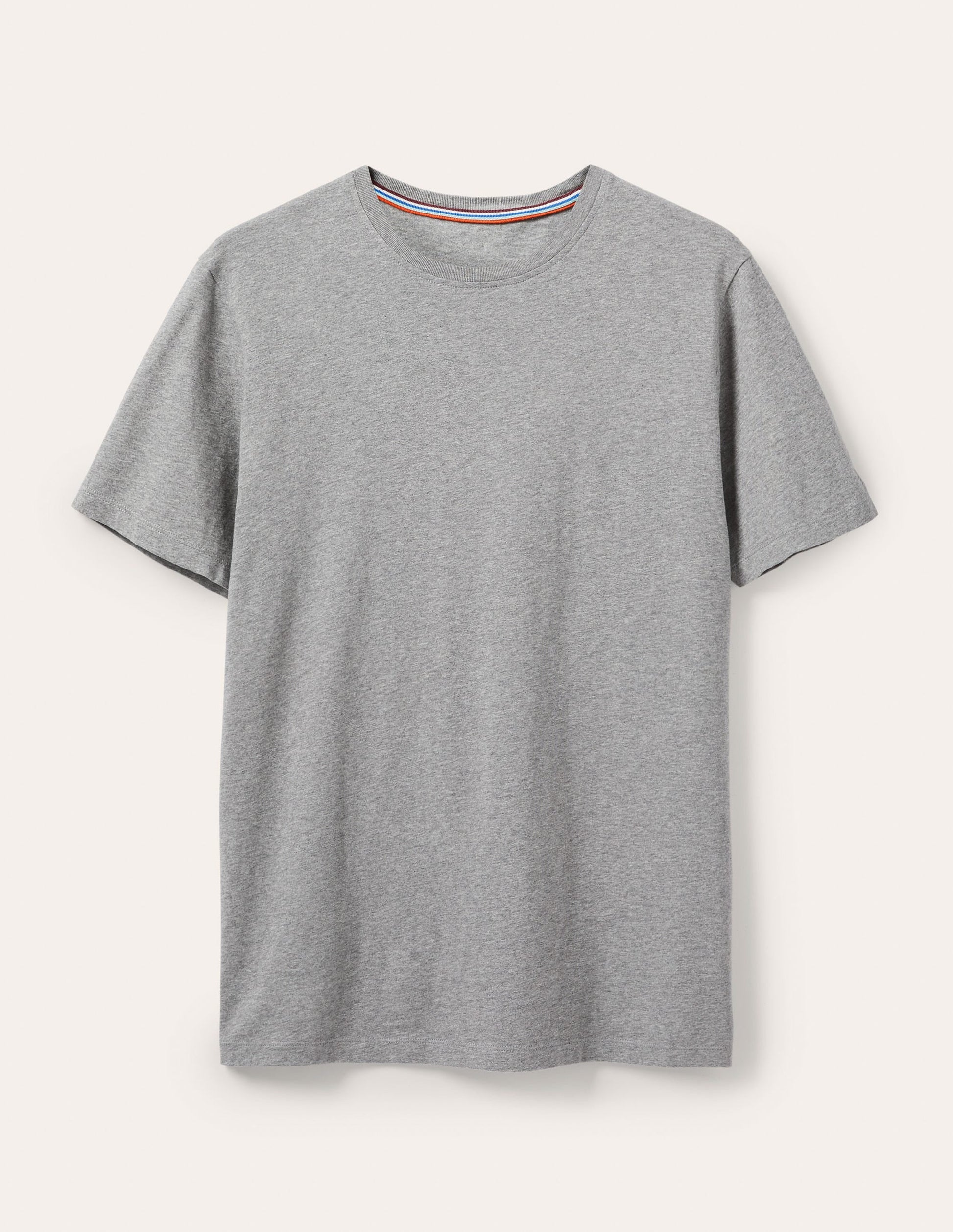 Classic Cotton T-shirt-Grey Marl-7
