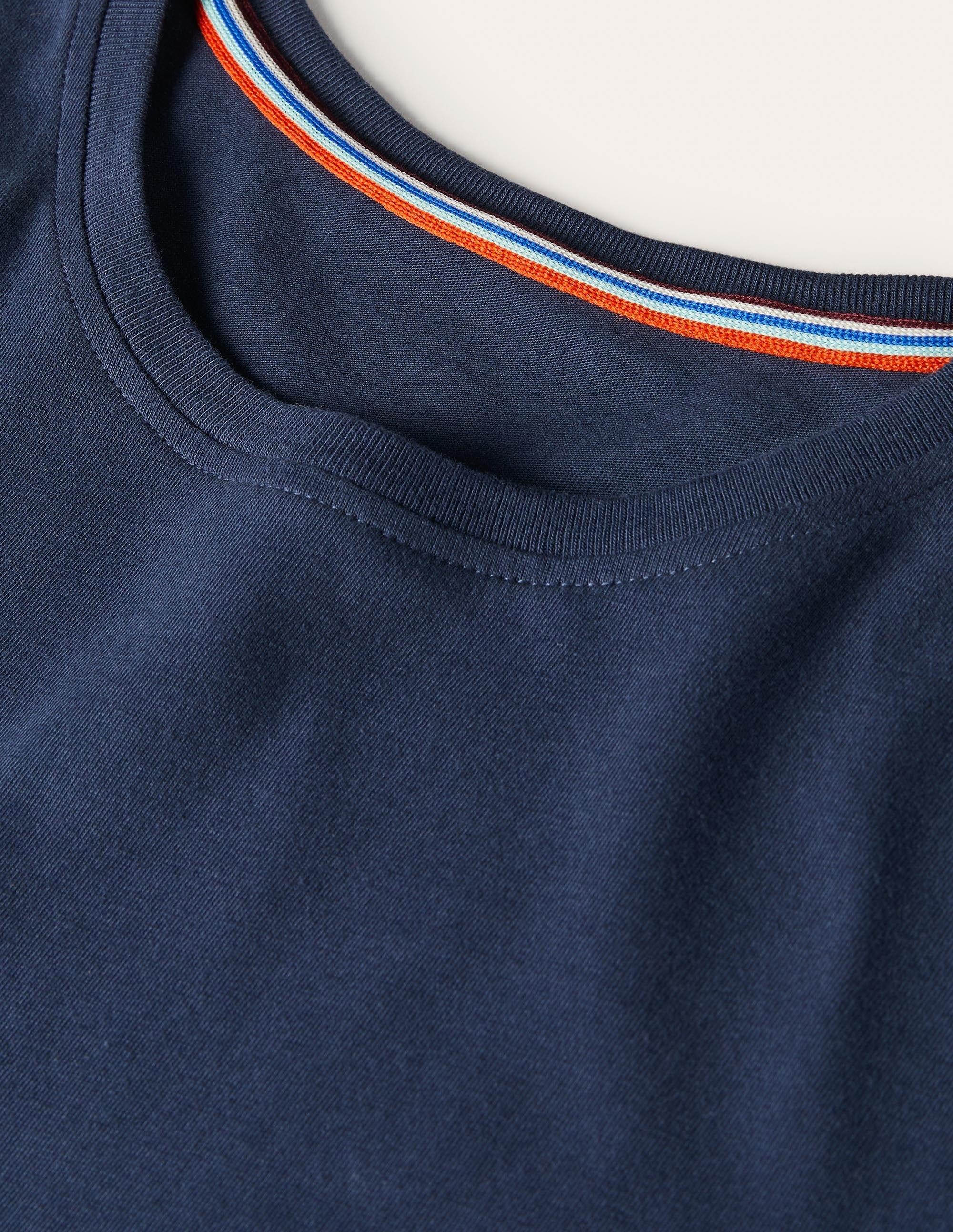 Classic Long-sleeved T-shirt-Classic Navy - Image 5