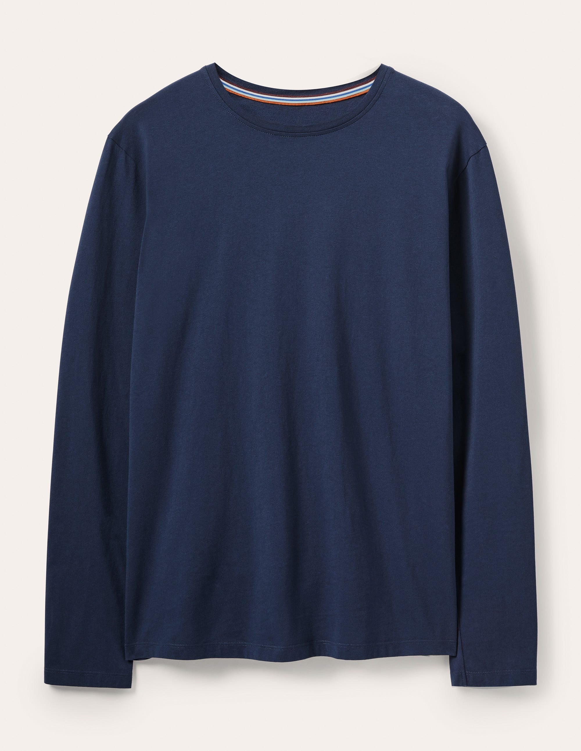Classic Long-sleeved T-shirt-Classic Navy - Image 6