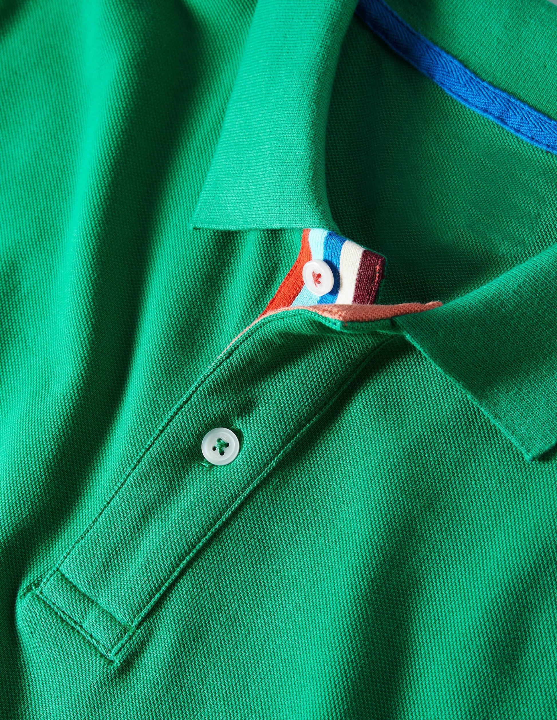 Piqué Polo Shirt-Green Pepper-5