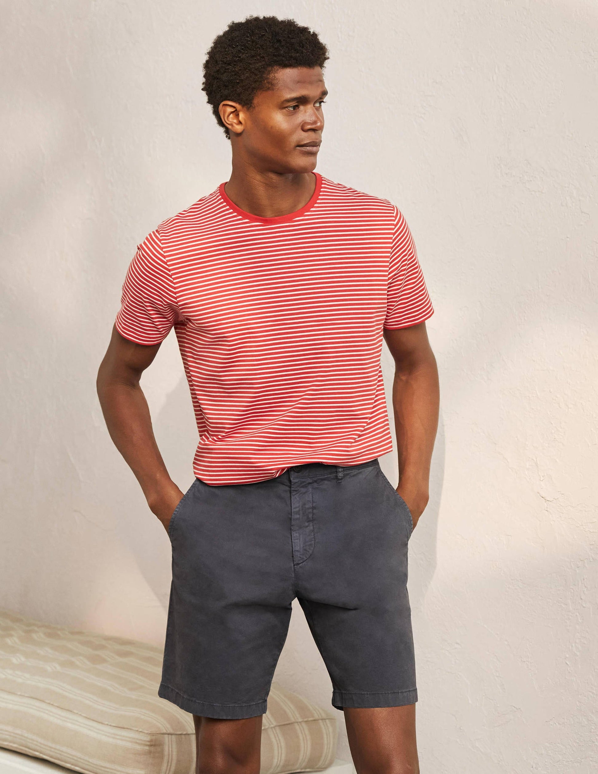 Chino Shorts-London Grey-1