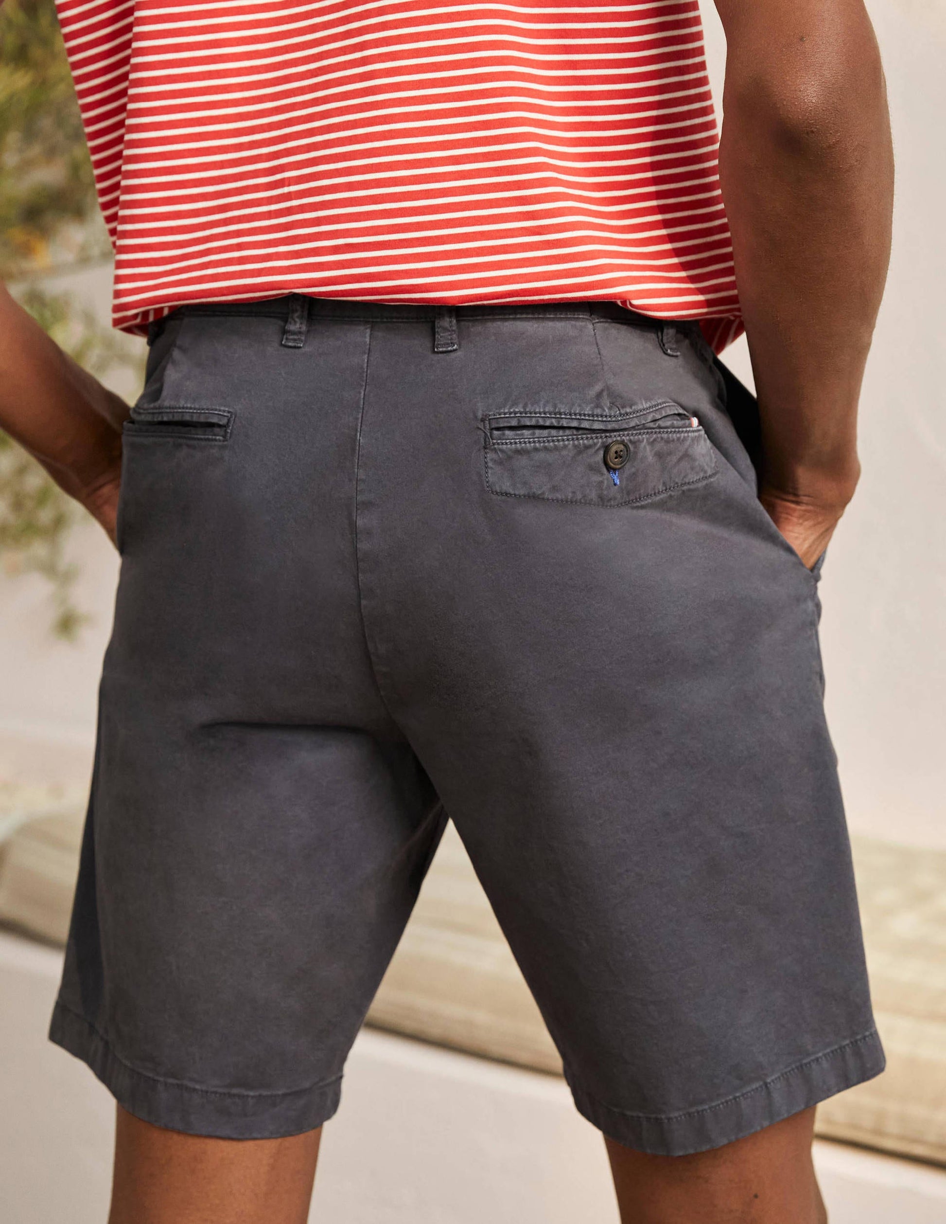 Chino Shorts-London Grey-3