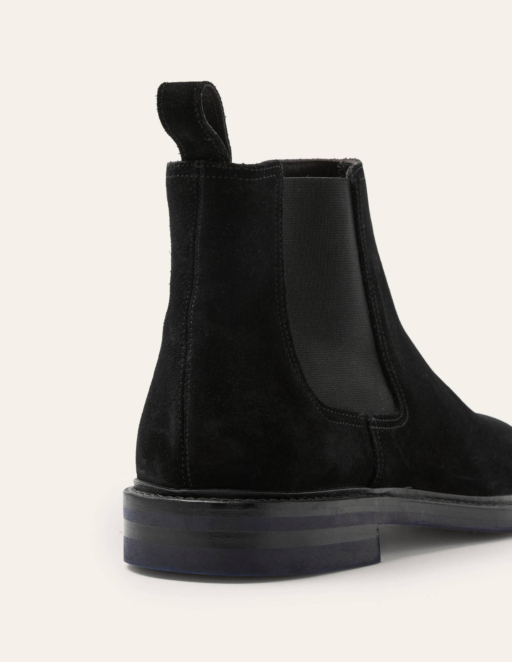 Corby Chelsea Boots-Black Suede-3
