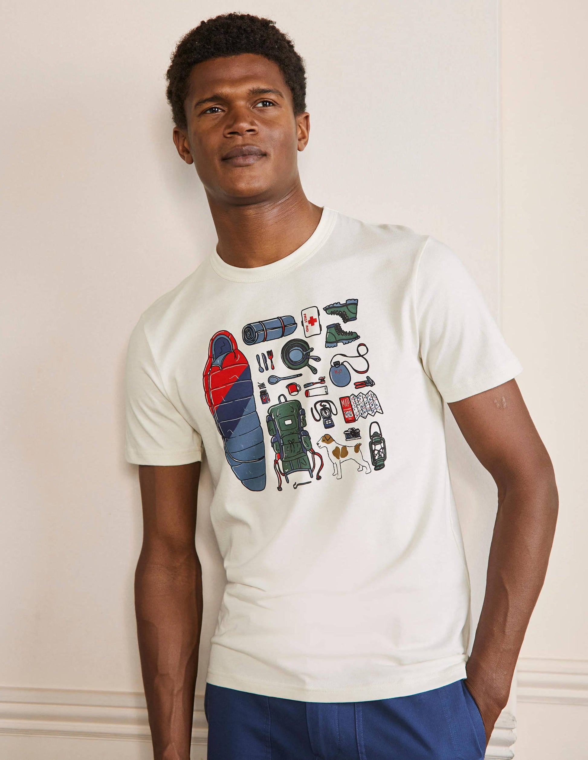 Kingston T-Shirt-White Camping Trip-1