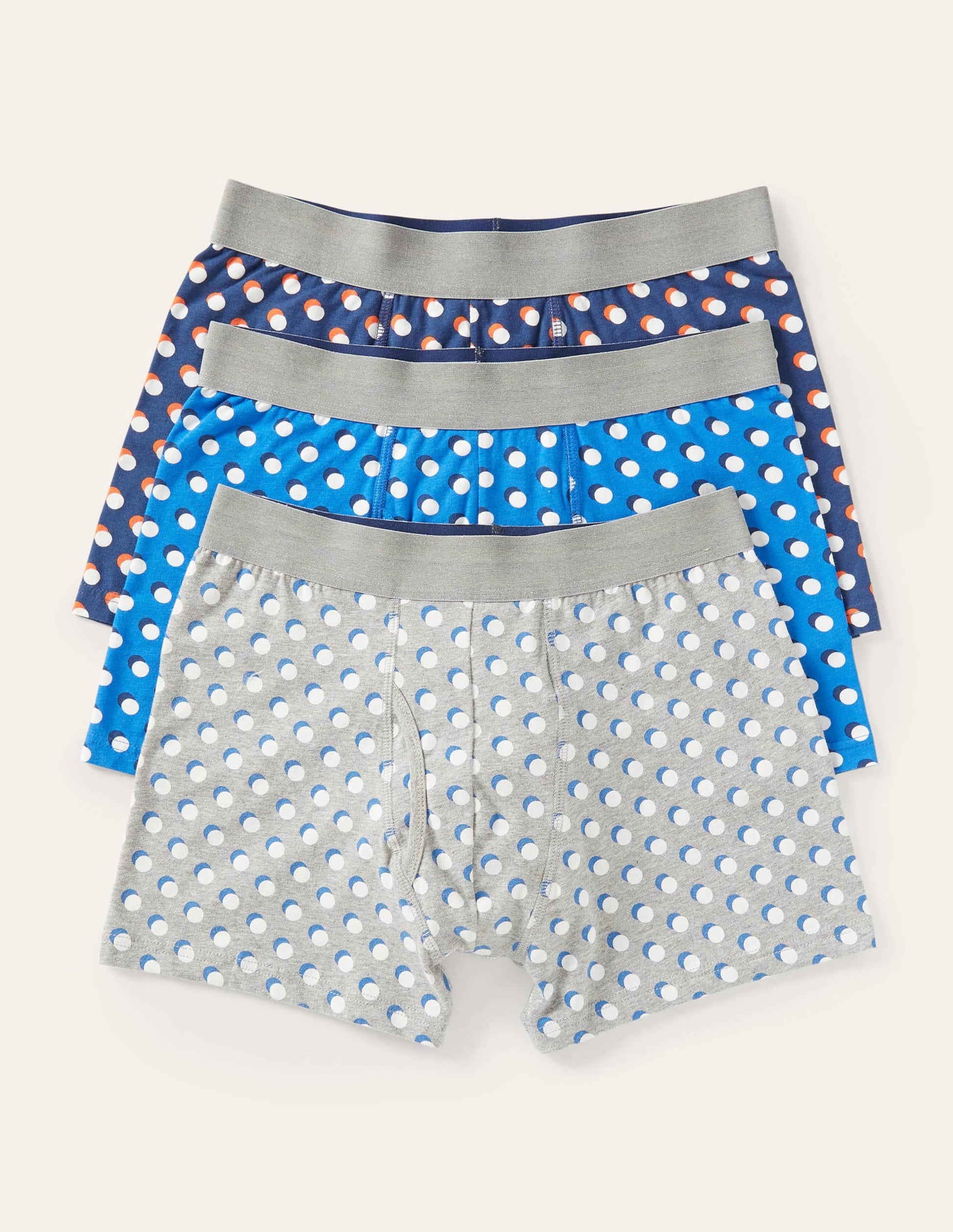 3 Pack Jersey Boxers-Shadow Spot Pack-3