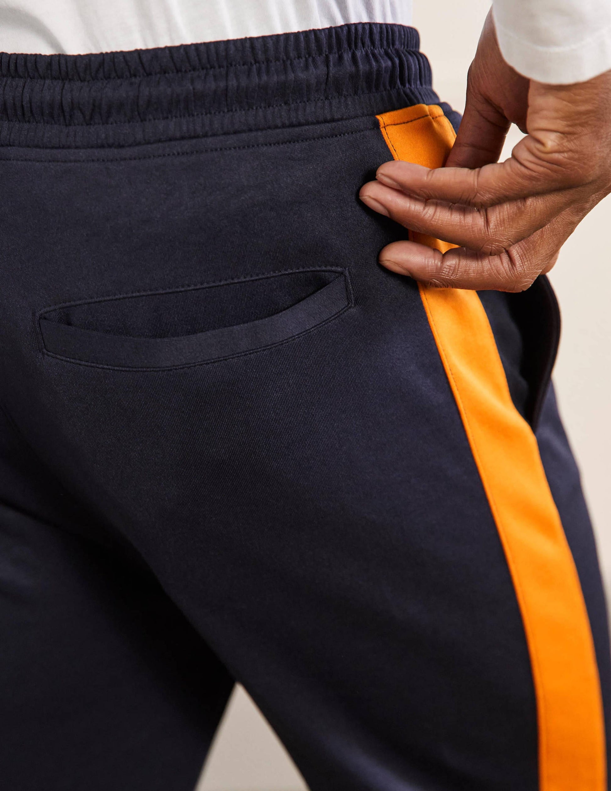 Track Joggers-Navy/Orange-2