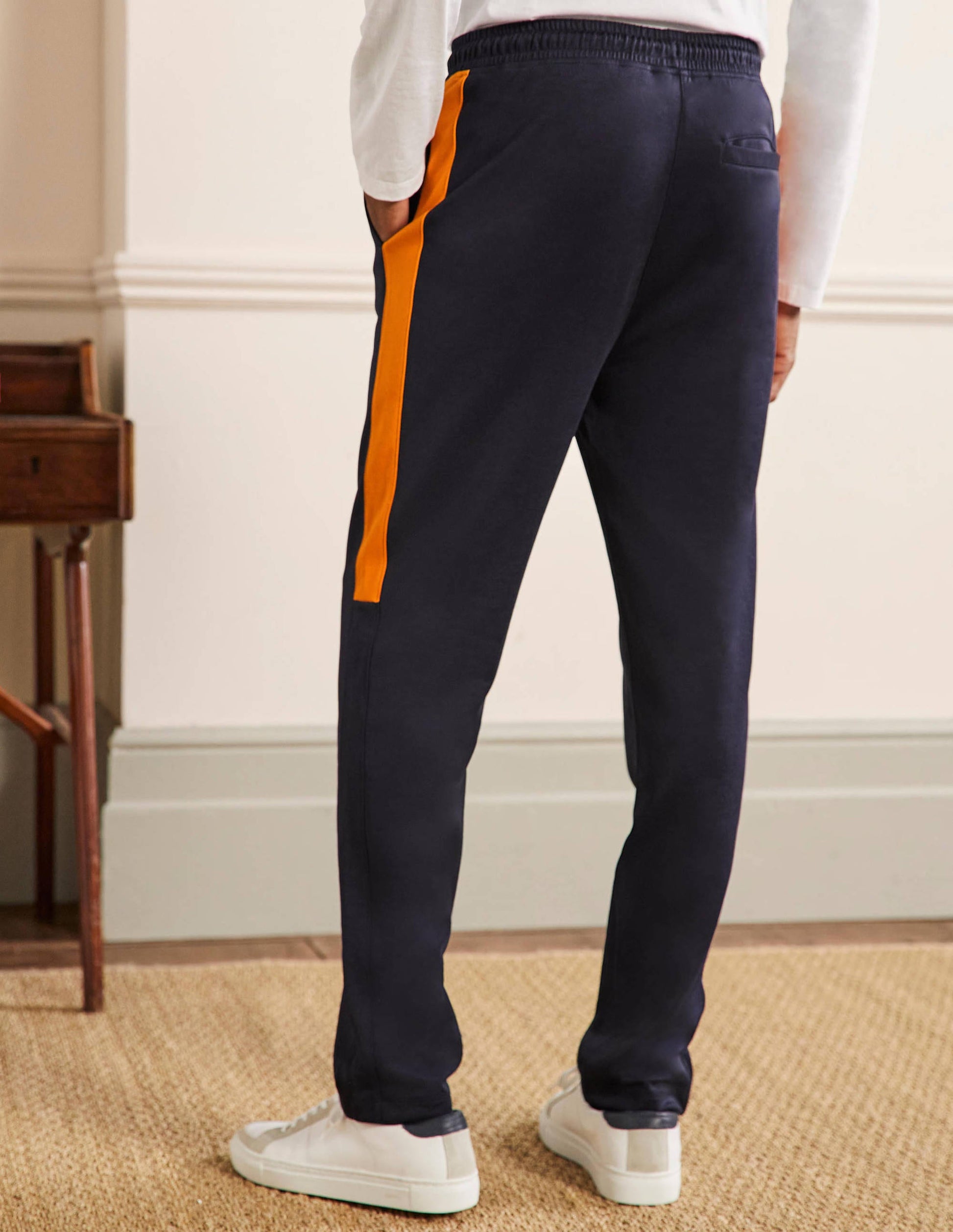 Track Joggers-Navy/Orange-3