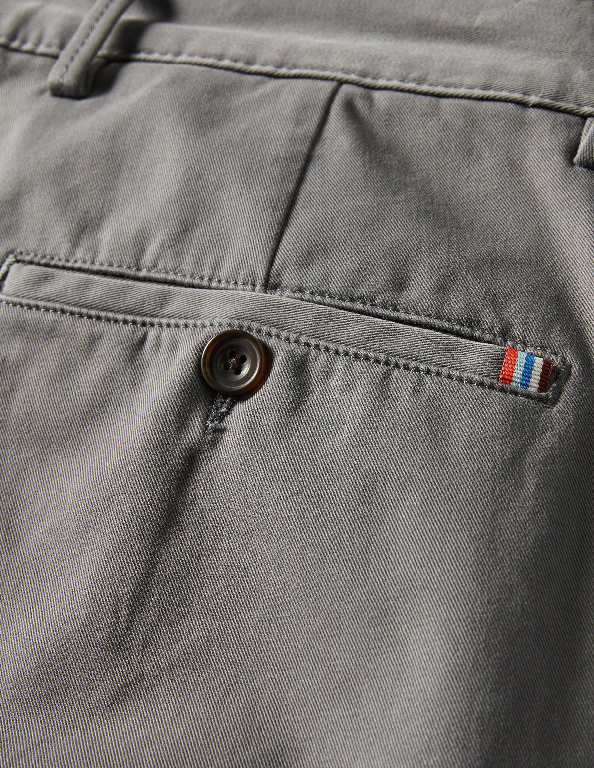 Straight Leg Chinos-London Grey-5