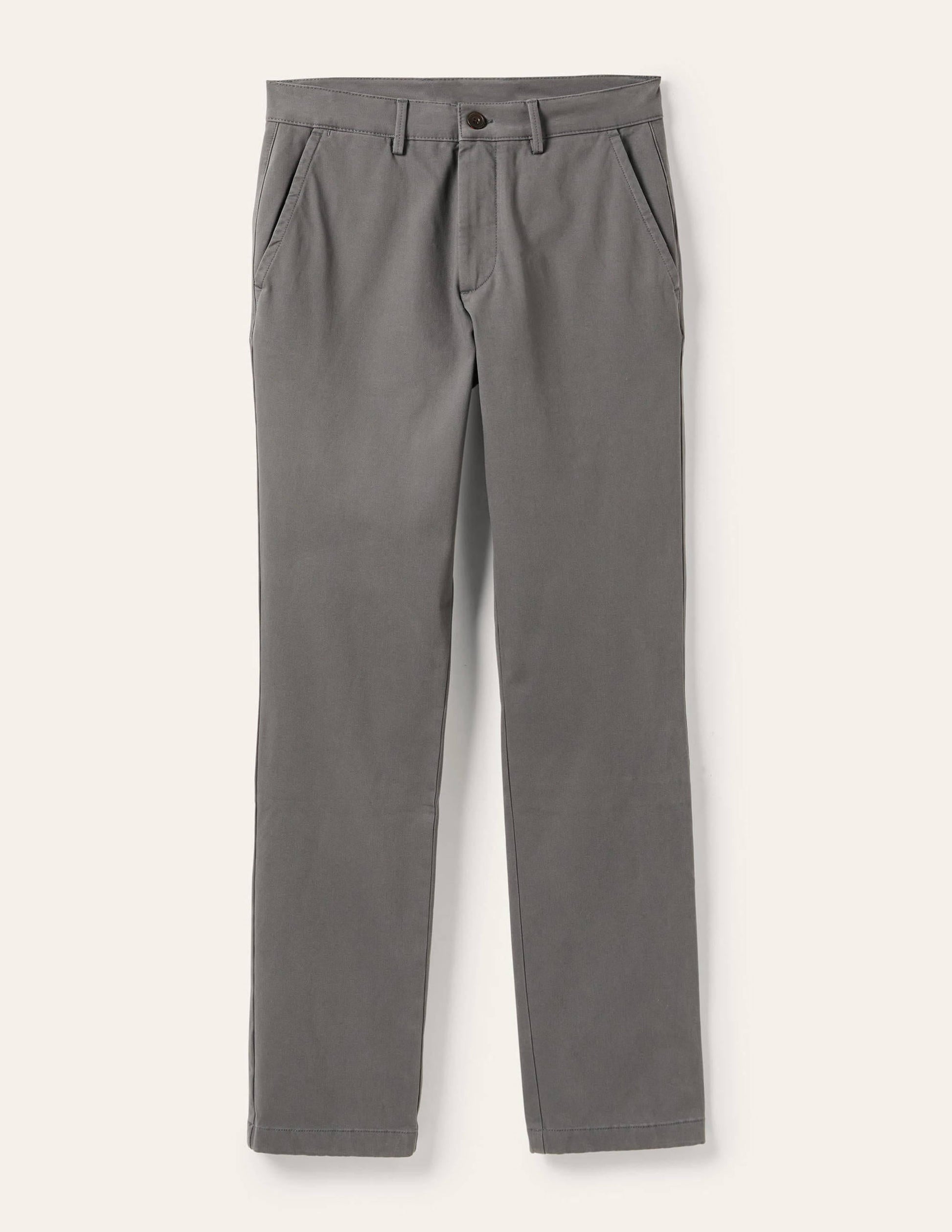 Straight Leg Chinos-London Grey-6