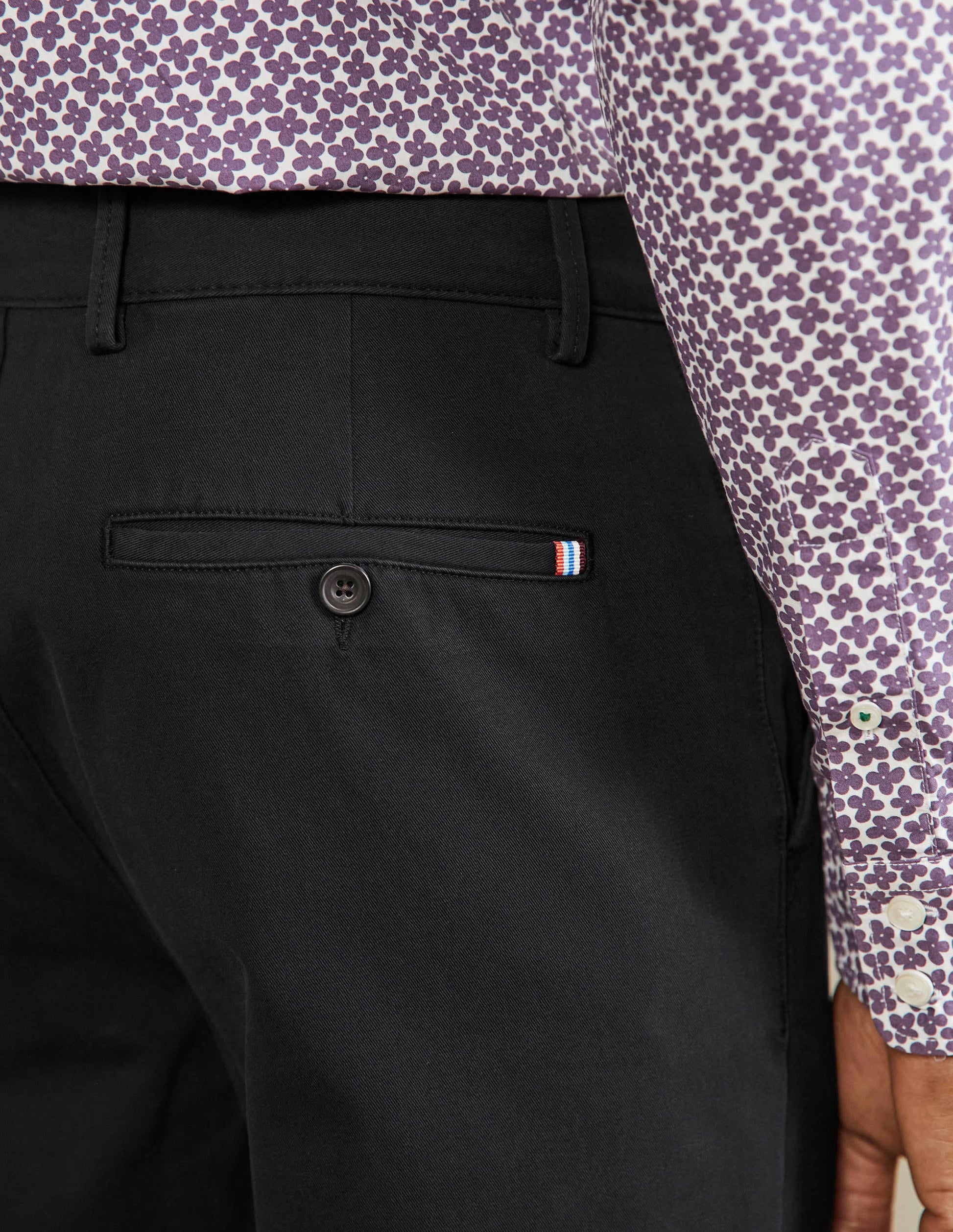 Slim Leg Chinos-Black-2