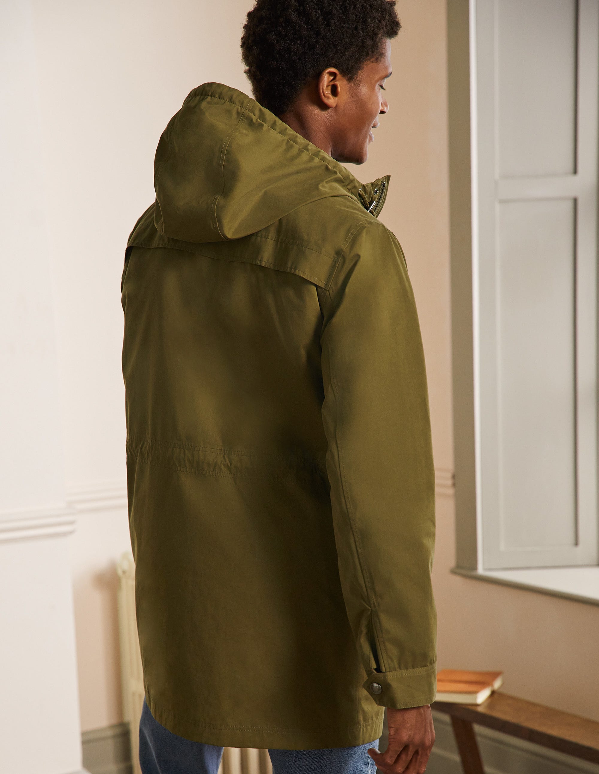 3 in 1 Longline Parka-Khaki - Image 3