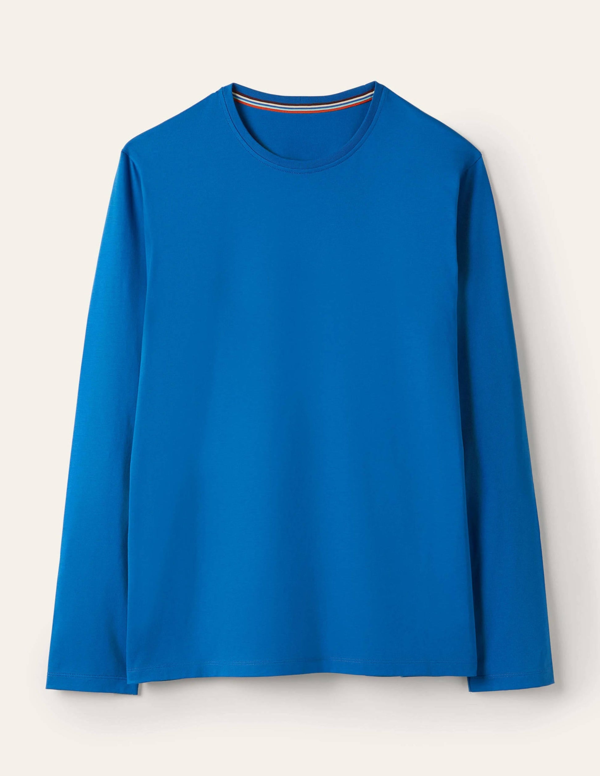 Classic Long-sleeved T-shirt-Lapis Blue-6