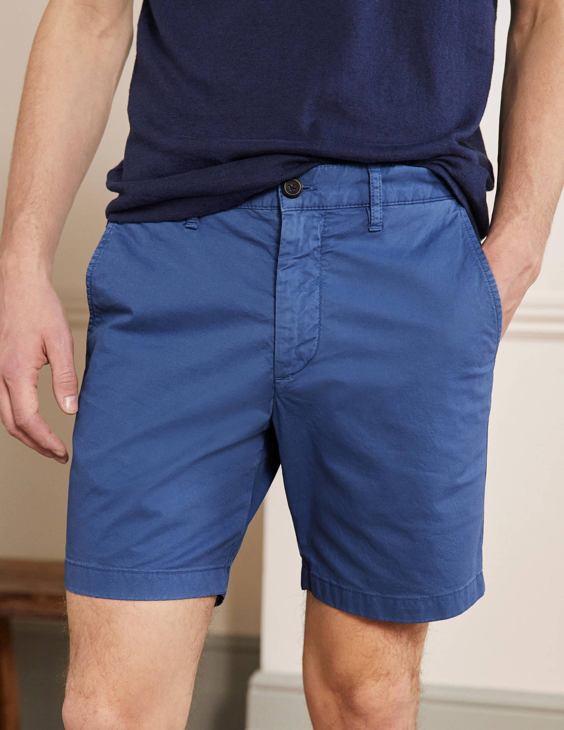 Chino Shorts-Inky Blue-4