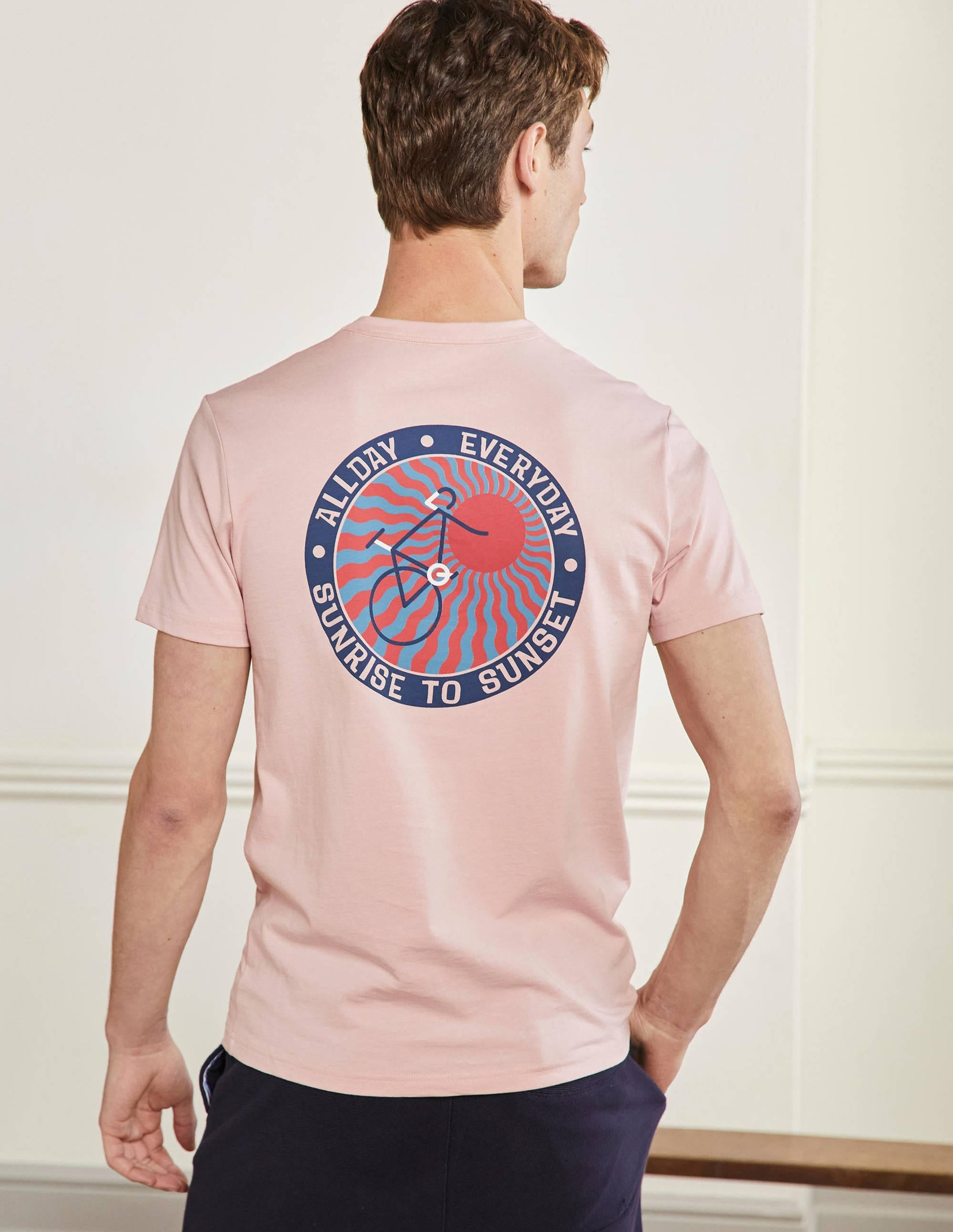Kingston T-Shirt-Boto Pink Bike - Image 3