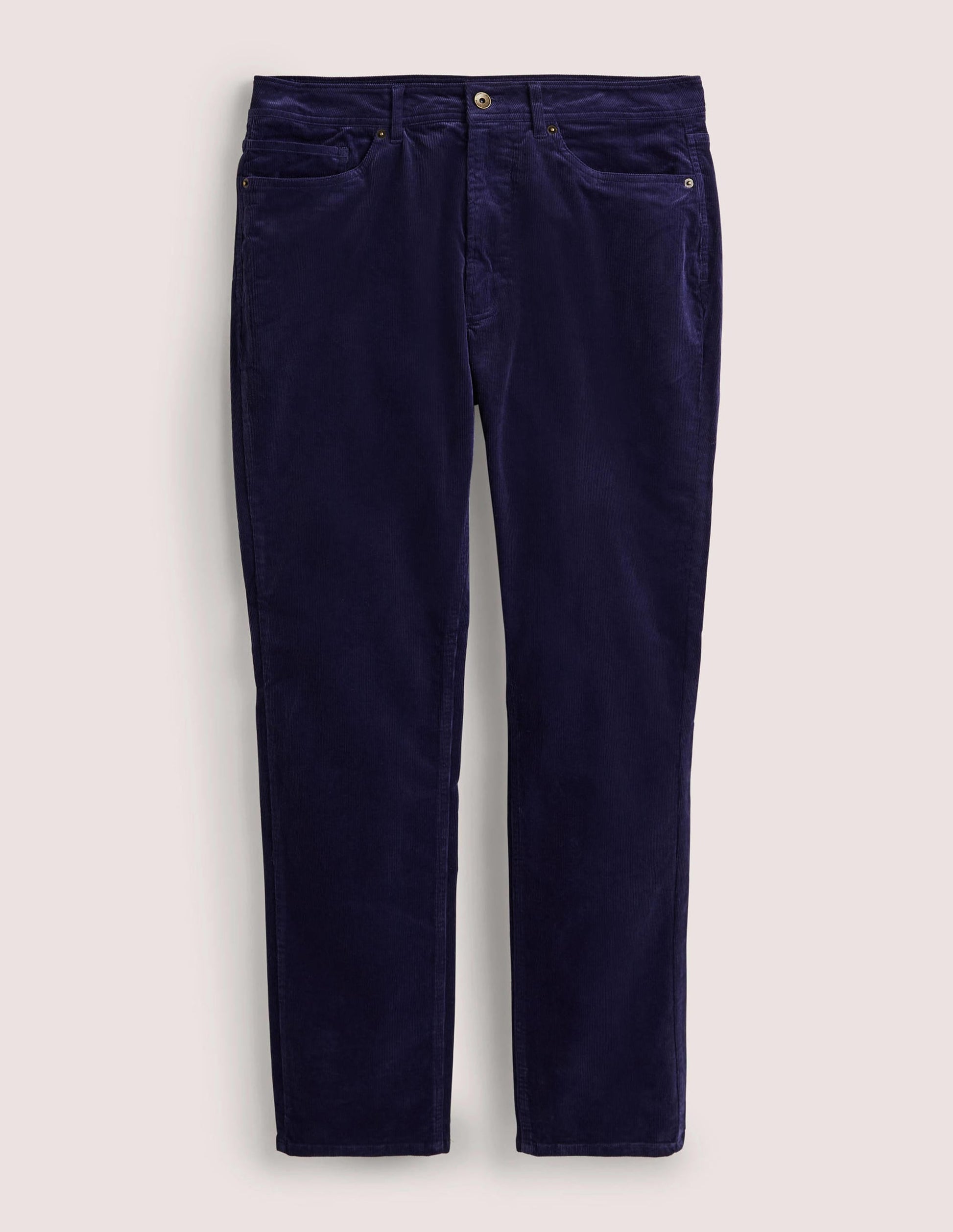 Cord Five Pocket Trouser-Space Blue-5