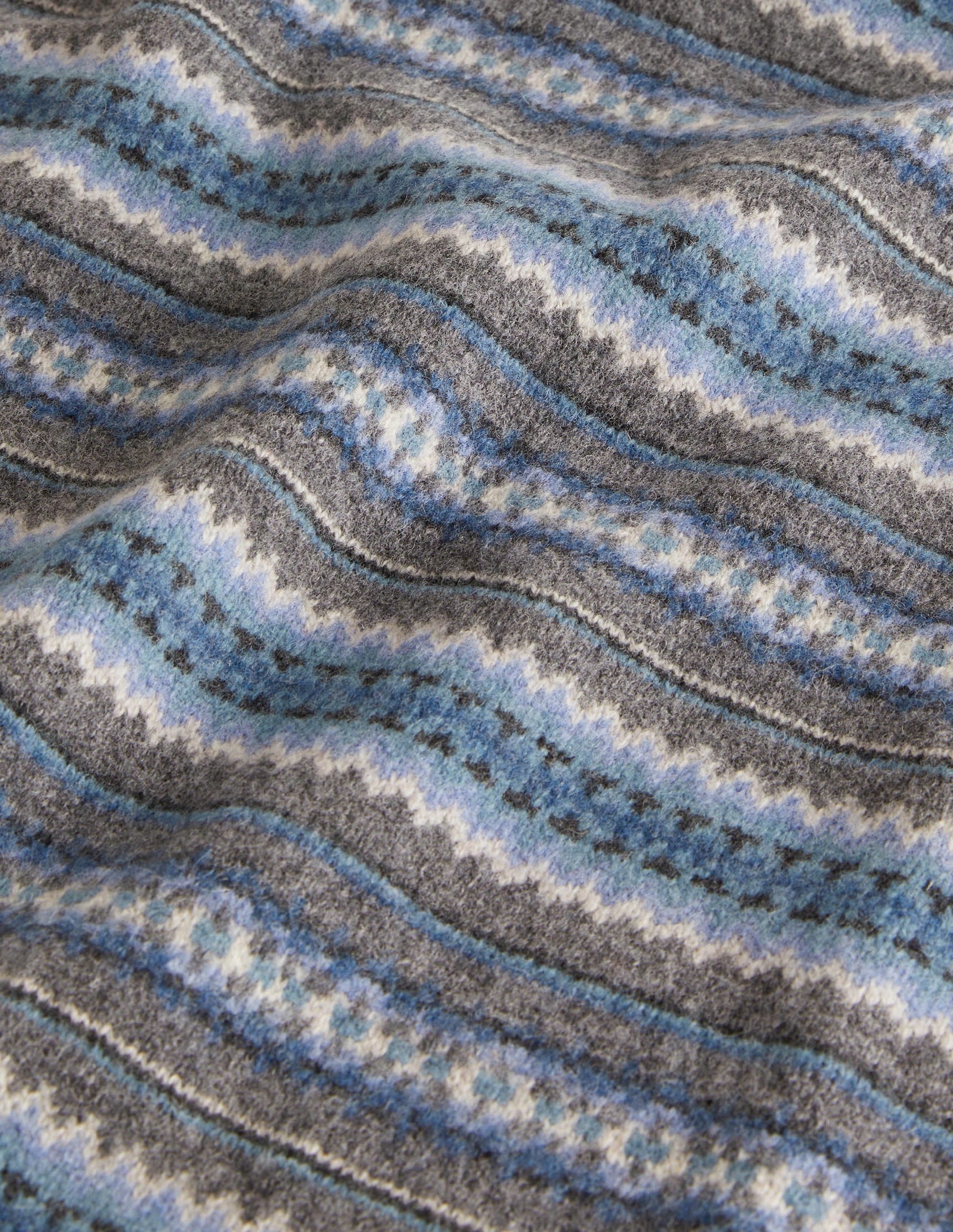 Knitted Tank-Blues Fairsle-6