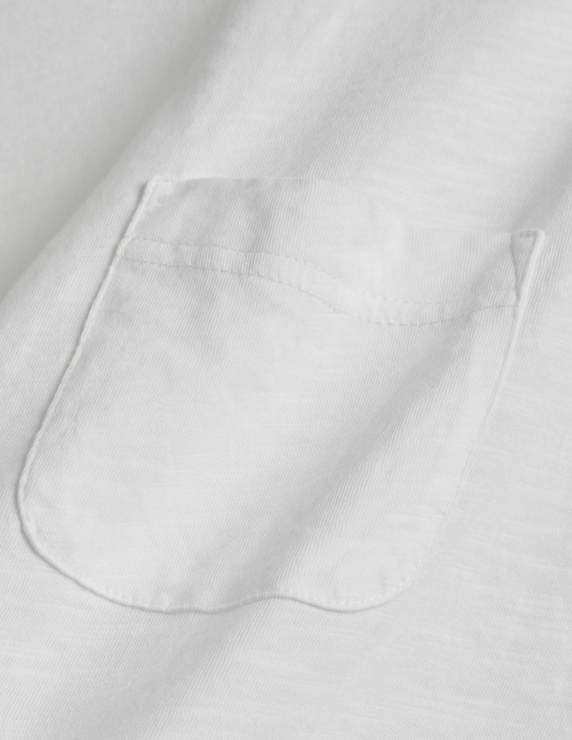 Laundered Slub T-Shirt-Snowdrop White - Image 6