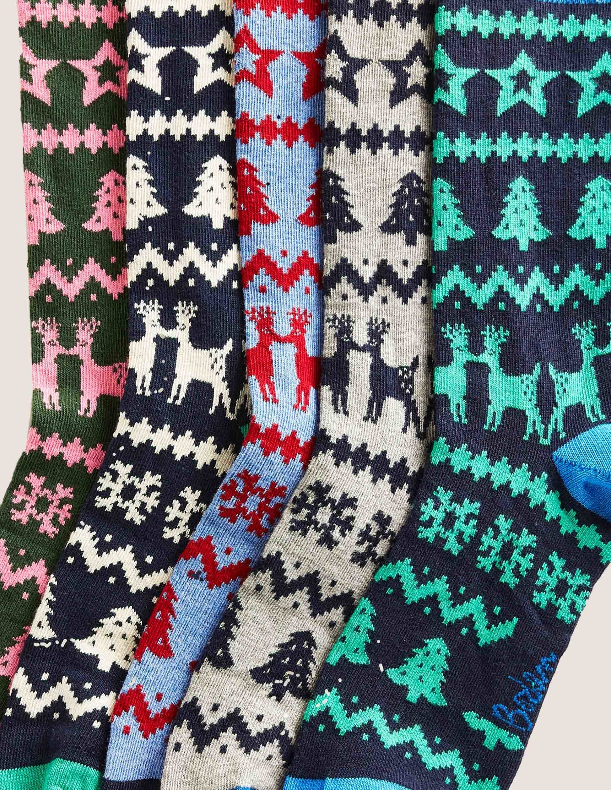 5 Pack Favourite Socks-Paperchain-1