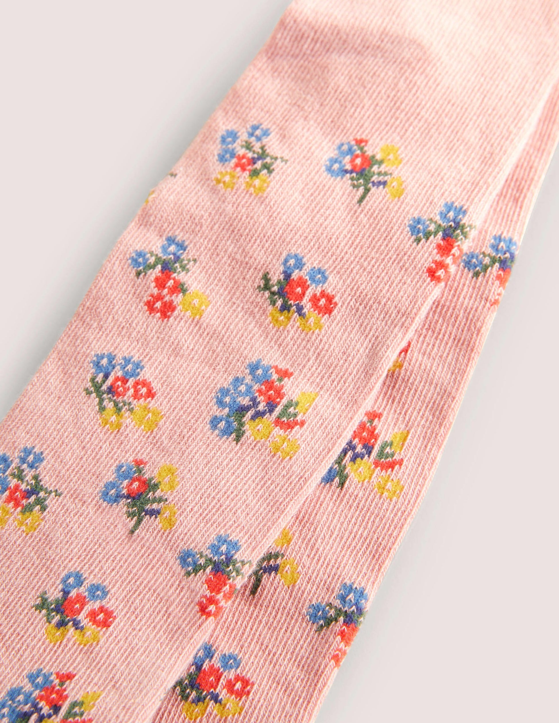 Everyday Tights-Jam Posy Pink Flowers-2