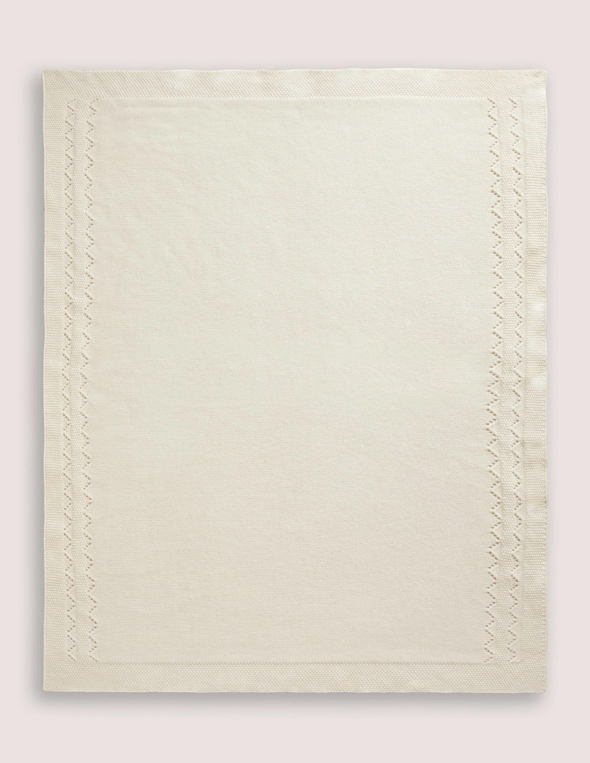 Cosy Cashmere Blanket-Ecru - Image 1