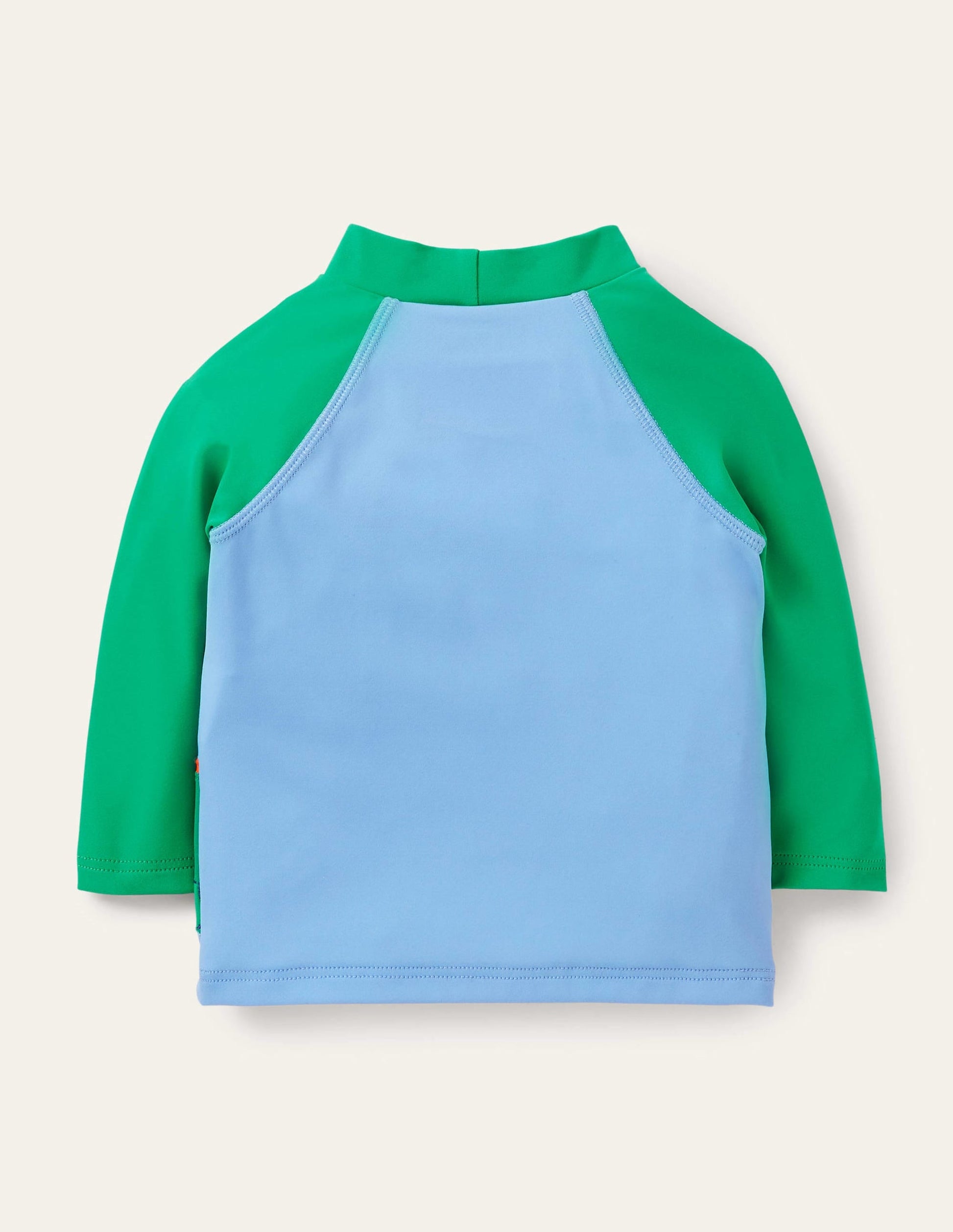 Rash Vest-Surfboard Blue Dino Scene-2