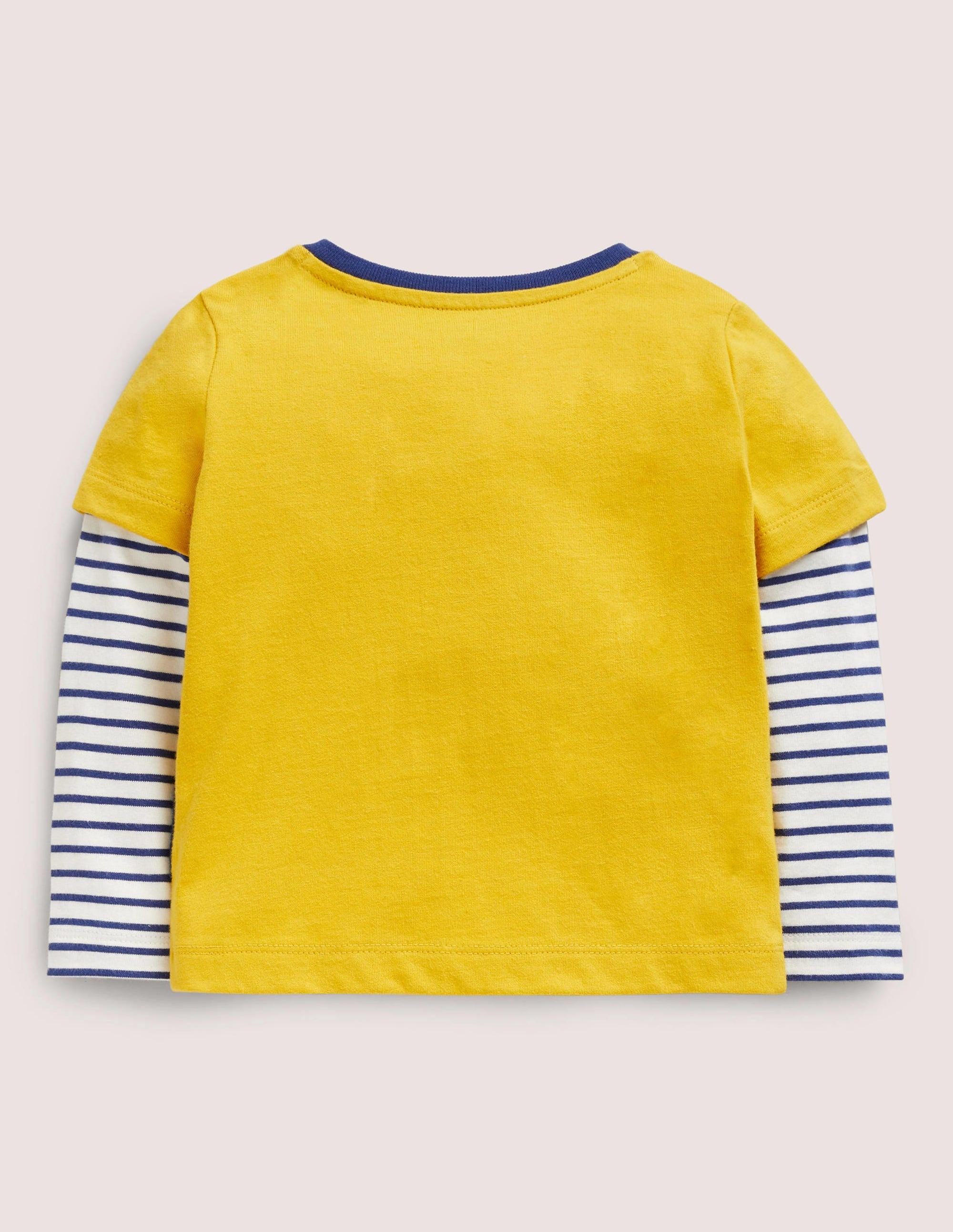 Appliqué T-shirt-Honeycomb Yellow Truck - Image 2