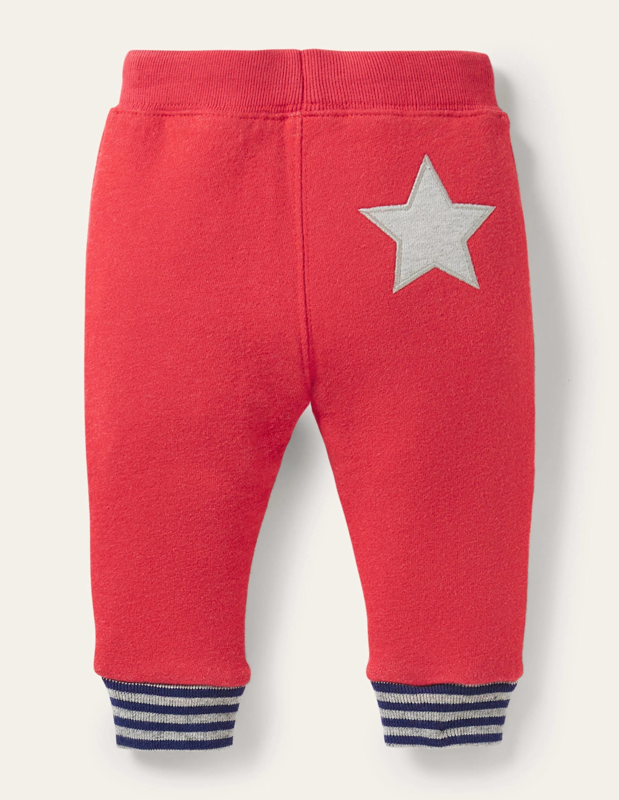 Star Pocket Jersey Trousers-Rockabilly Red - Image 2