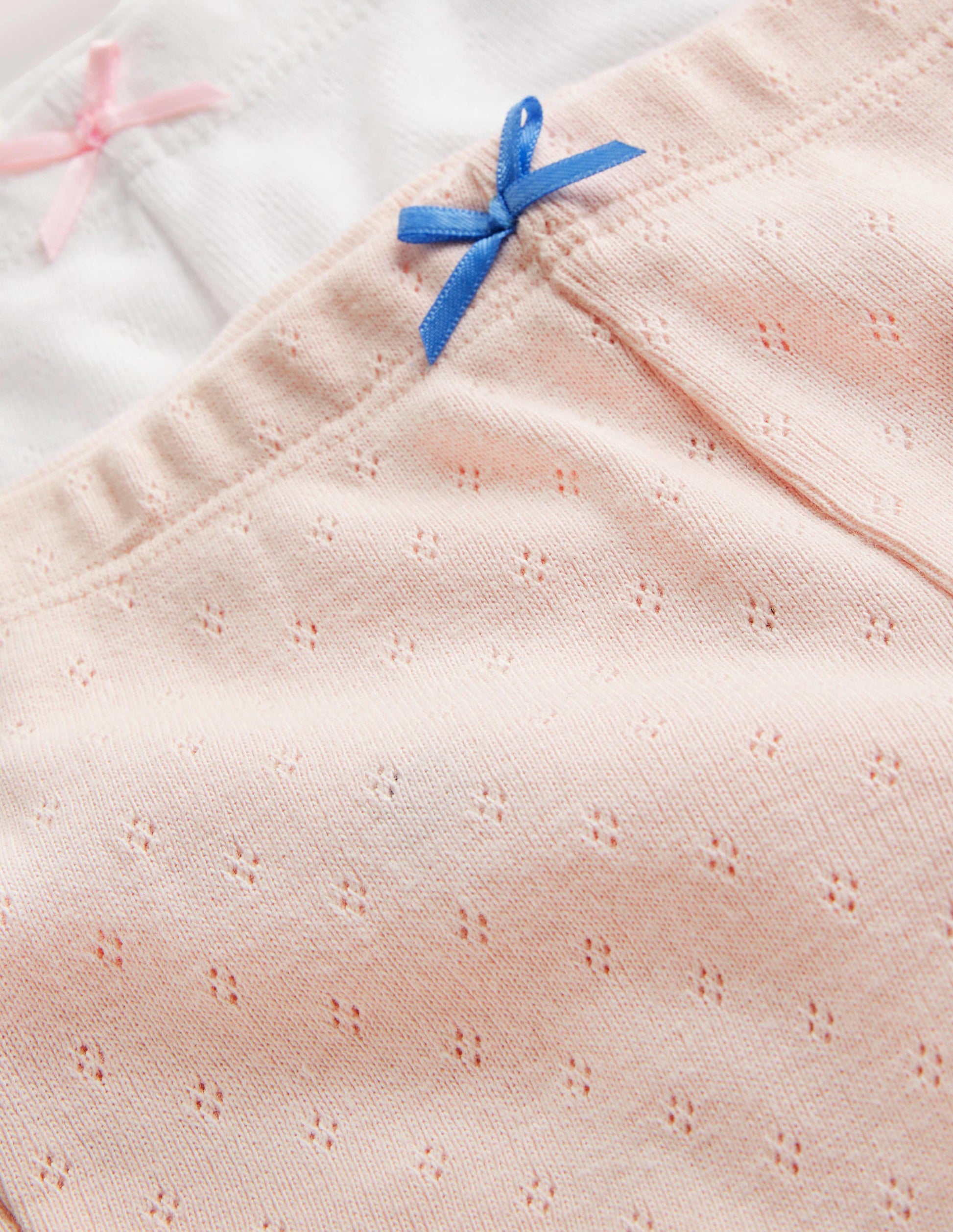 Twin Pack Pointelle Leggings-Boto Pink/Ivory-3