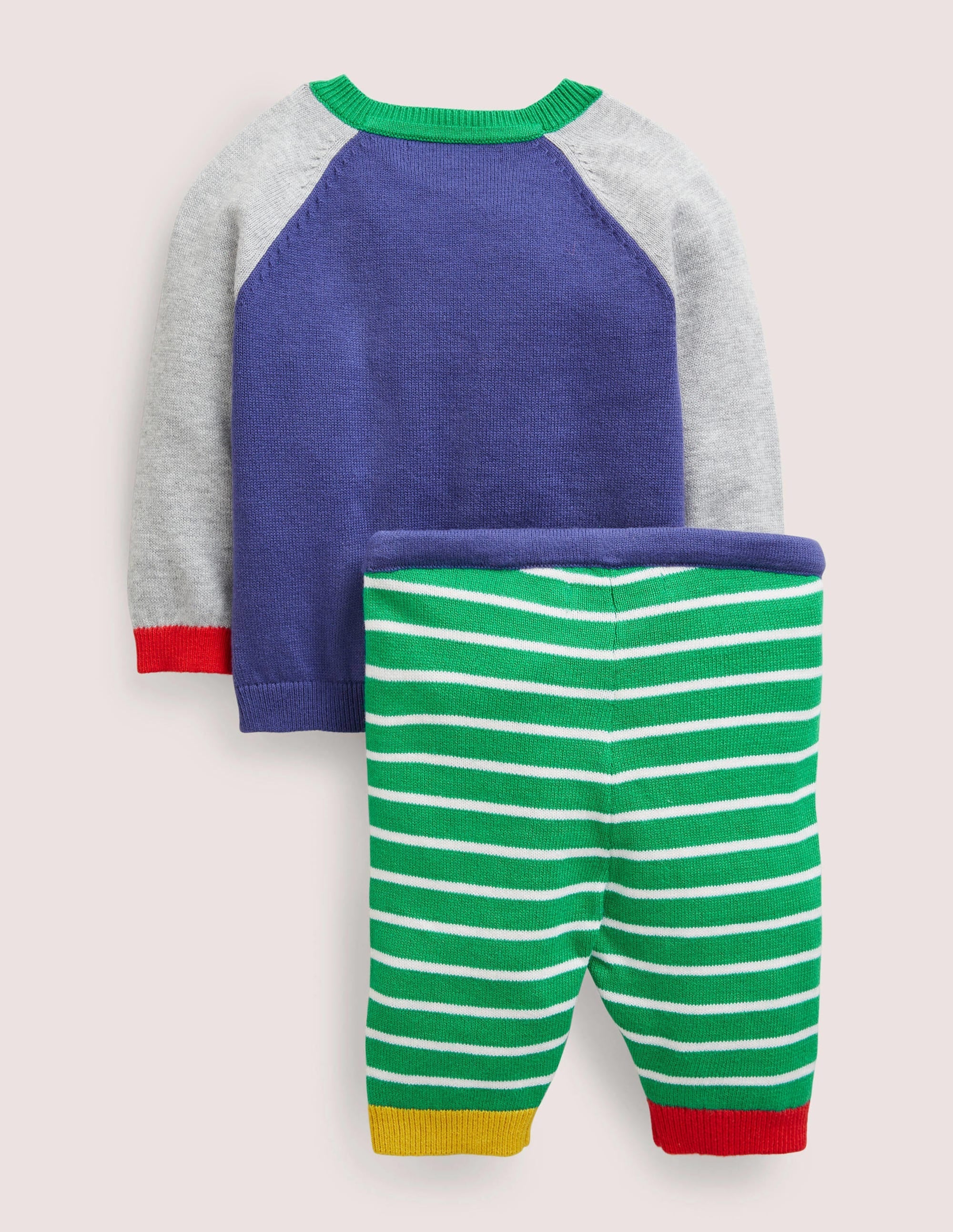 Fun Knitted Play Set-College Navy - Image 2
